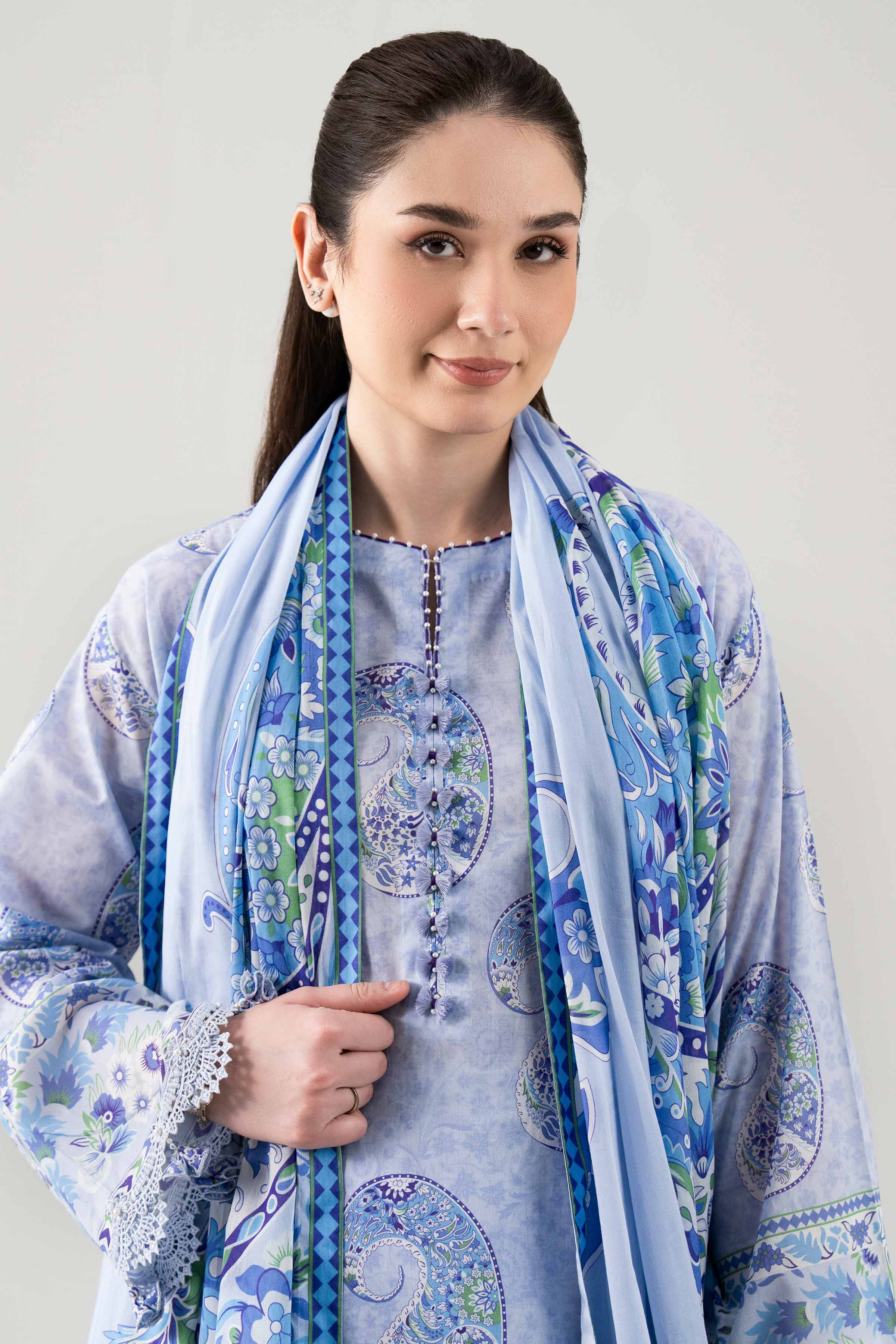 3 Piece - Digital Printed Suit - 42601117