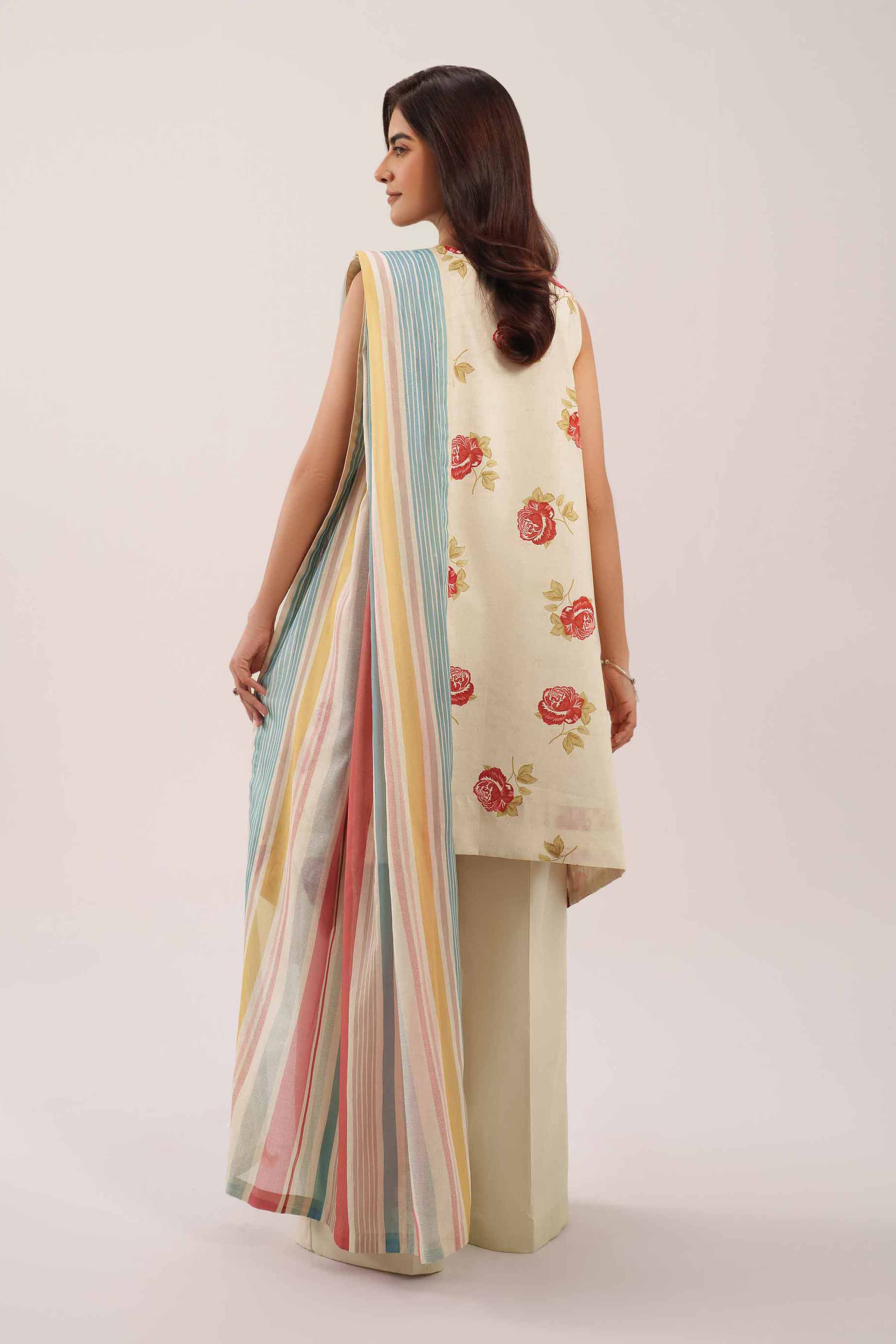 3 Piece - Printed Suit - 42601122