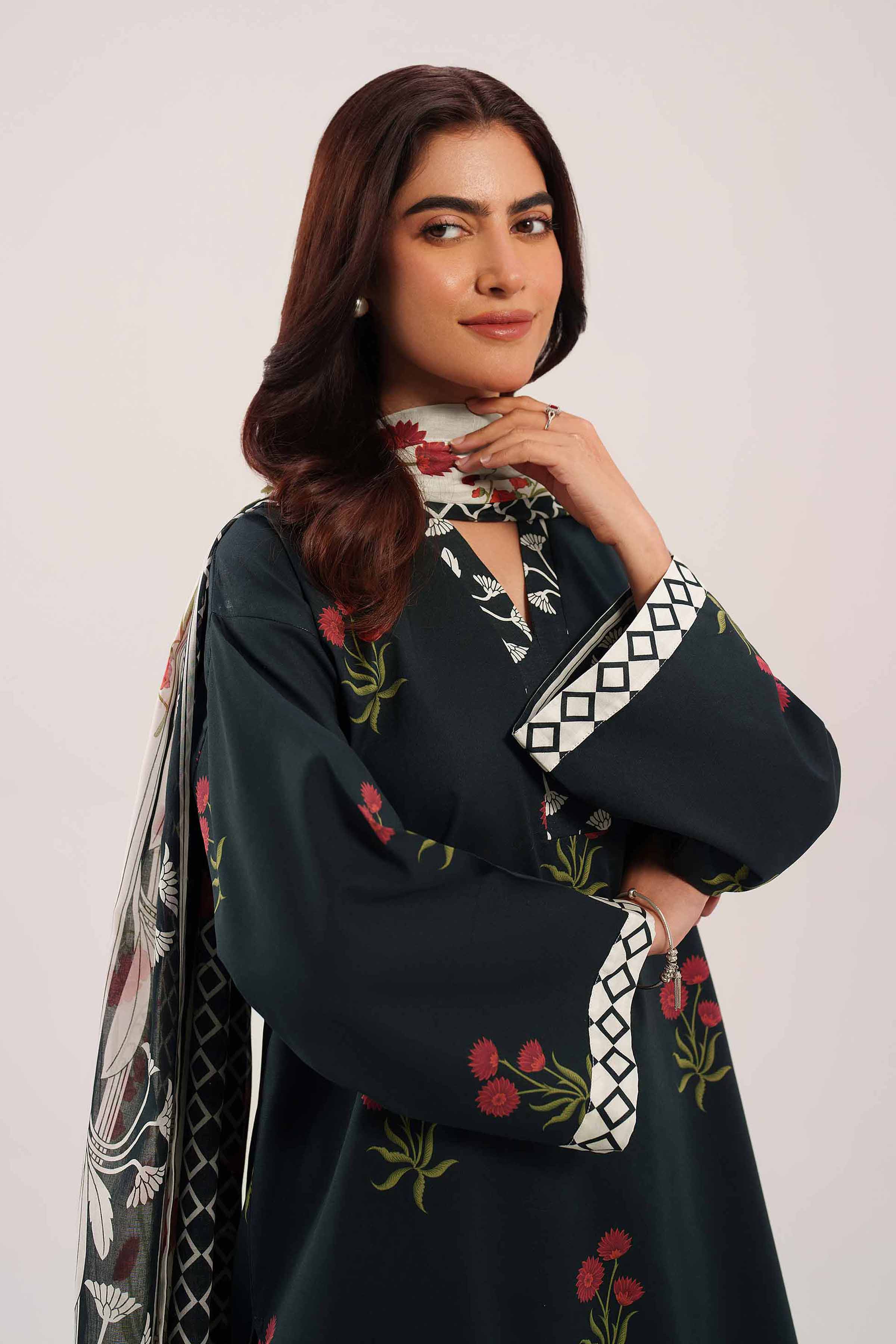 3 Piece - Printed Suit - 42601125