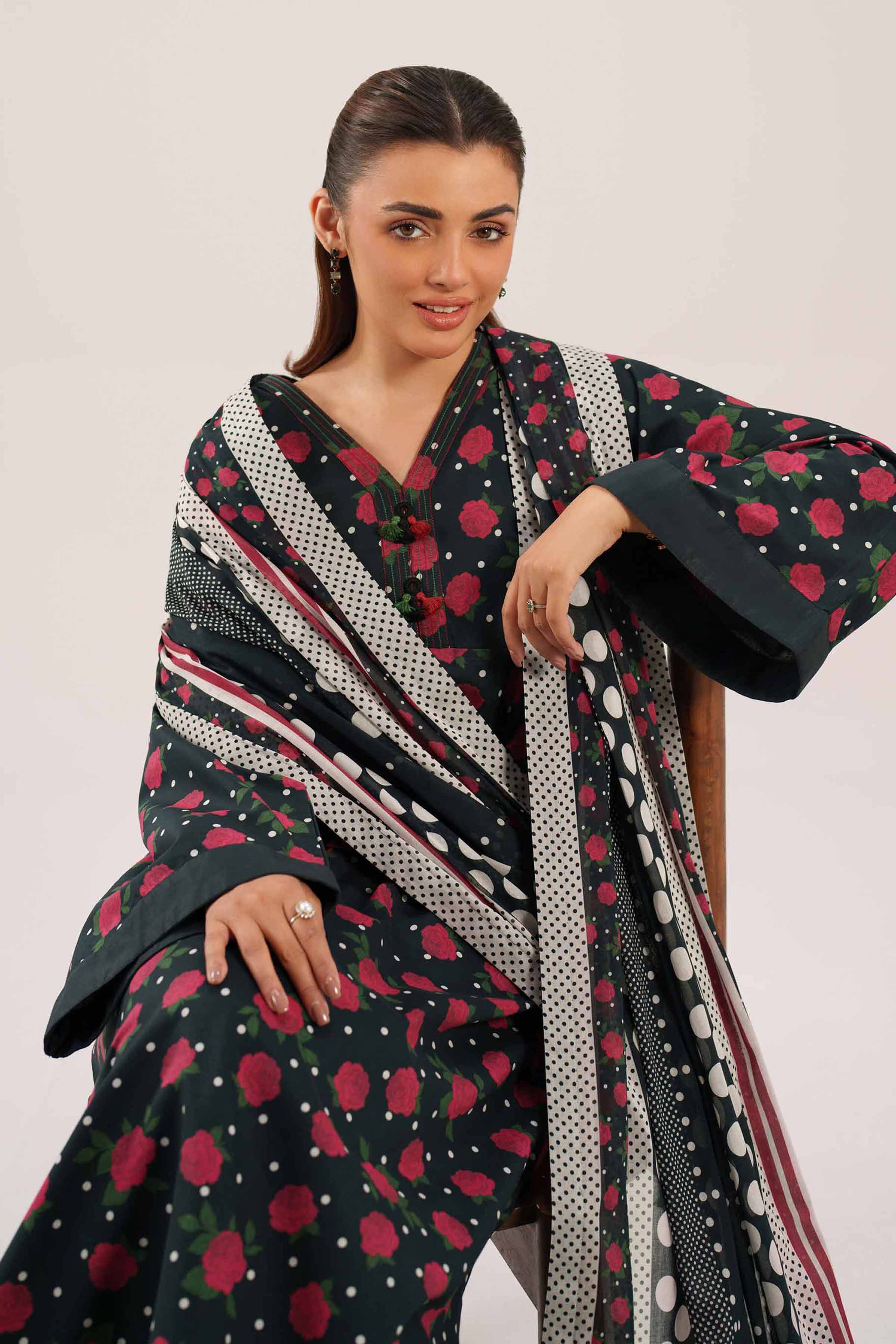 3 Piece - Printed Suit - 42601128