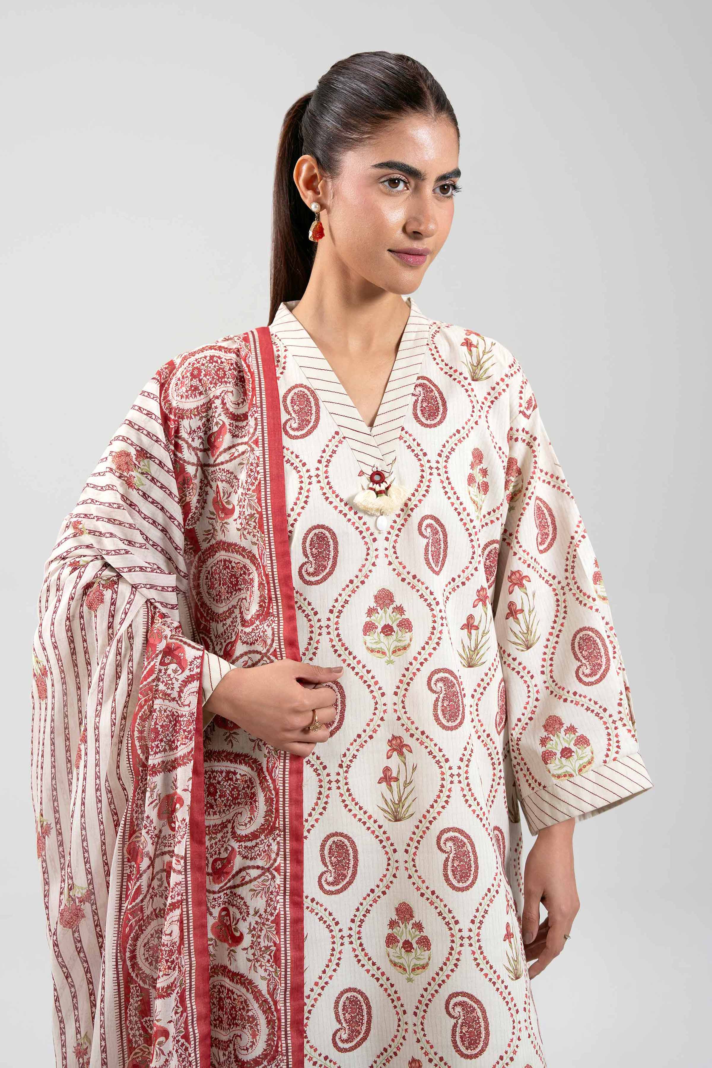 3 Piece - Printed Suit - 42601139