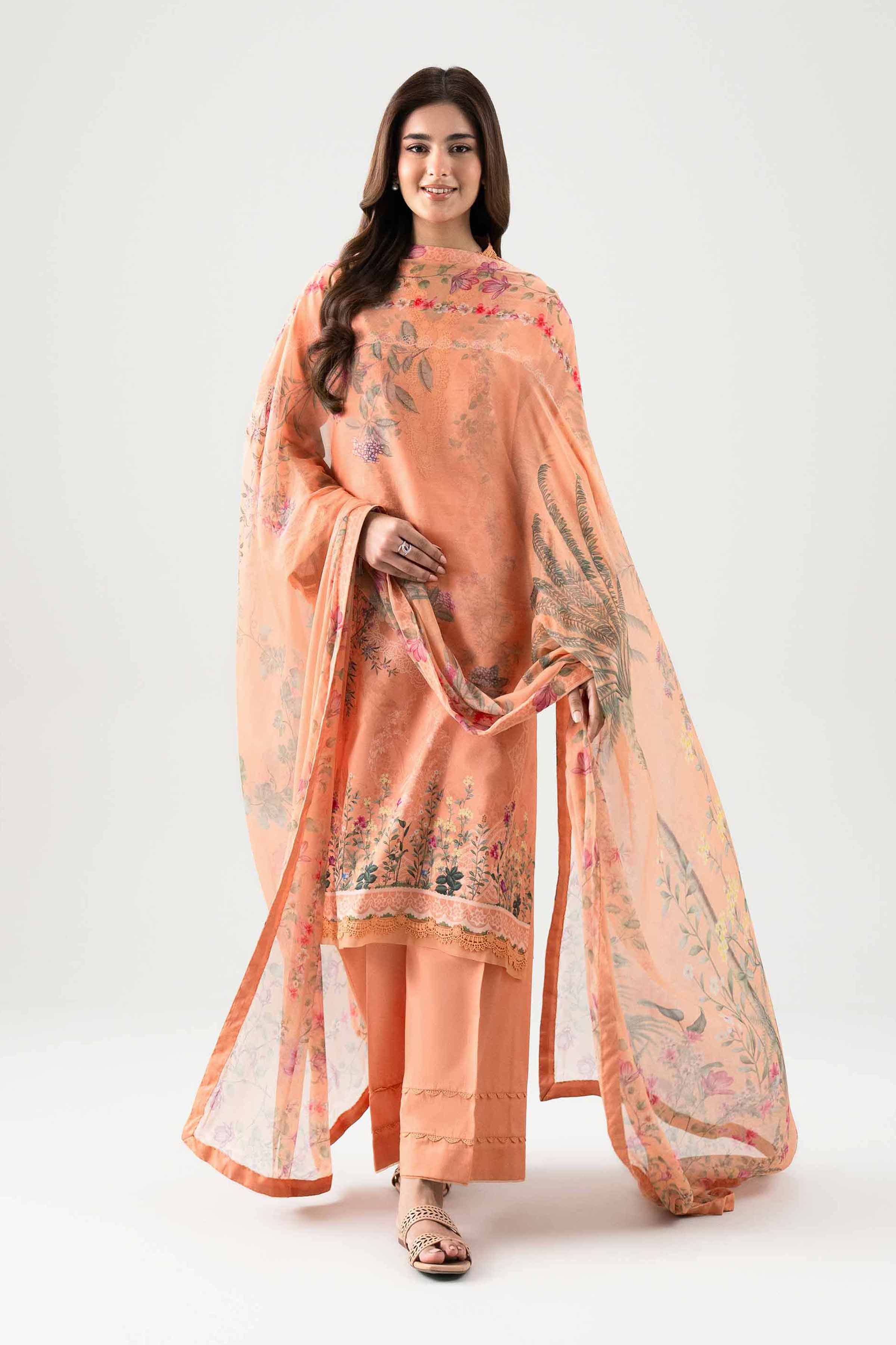 3 Piece - Digital Printed Suit - 42601152