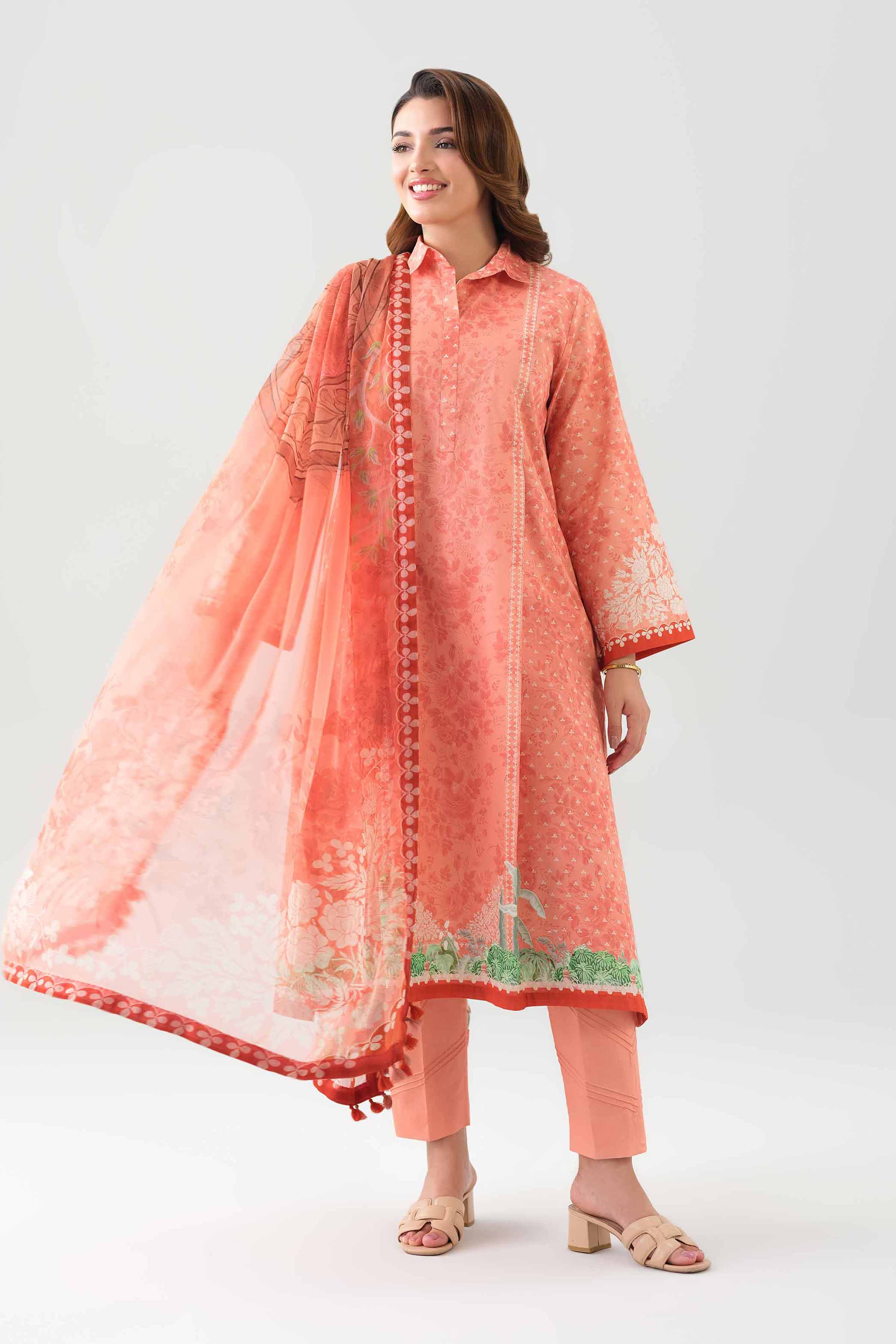 3 Piece - Digital Printed Suit - 42601159
