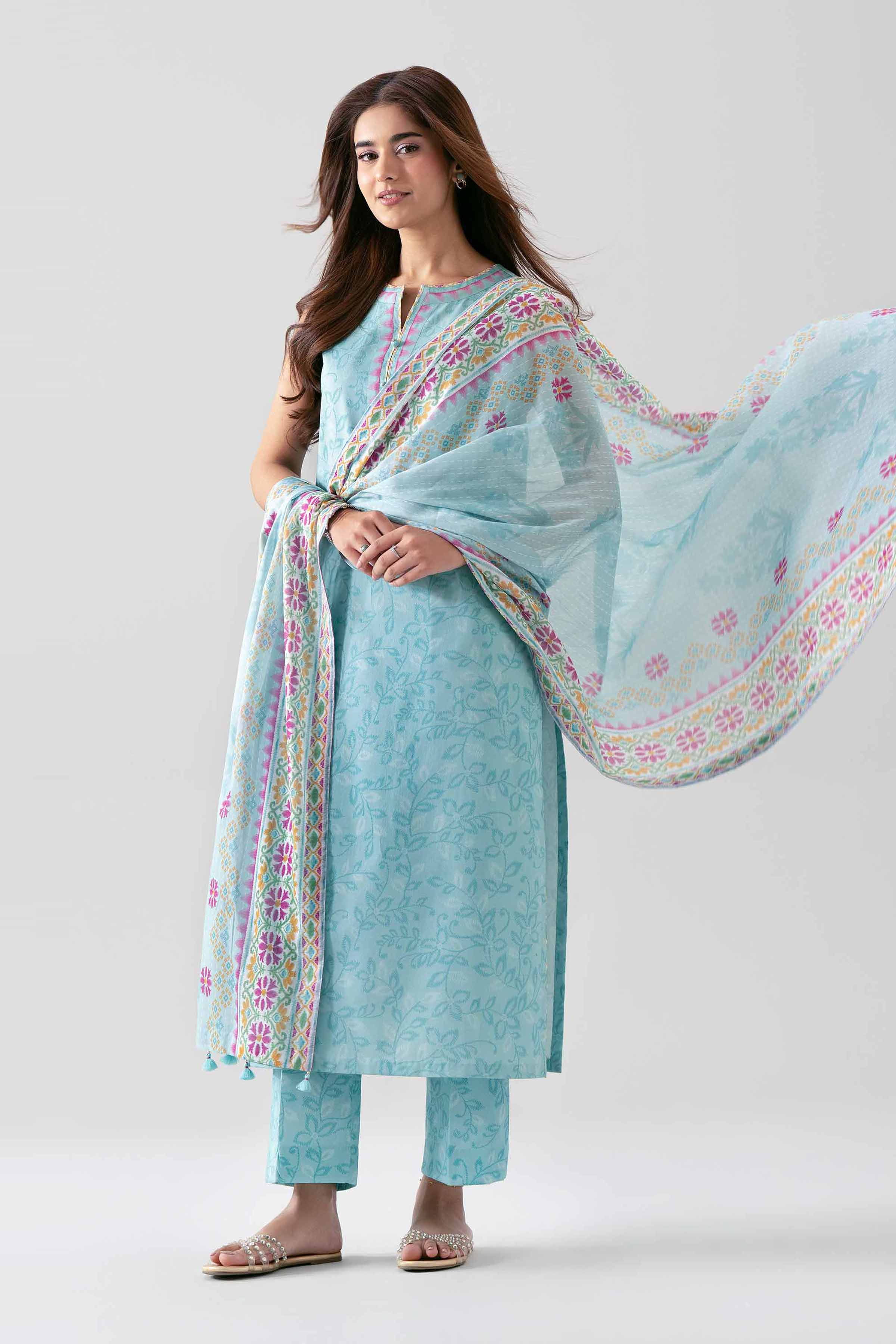 3 Piece - Printed Suit - 42601176