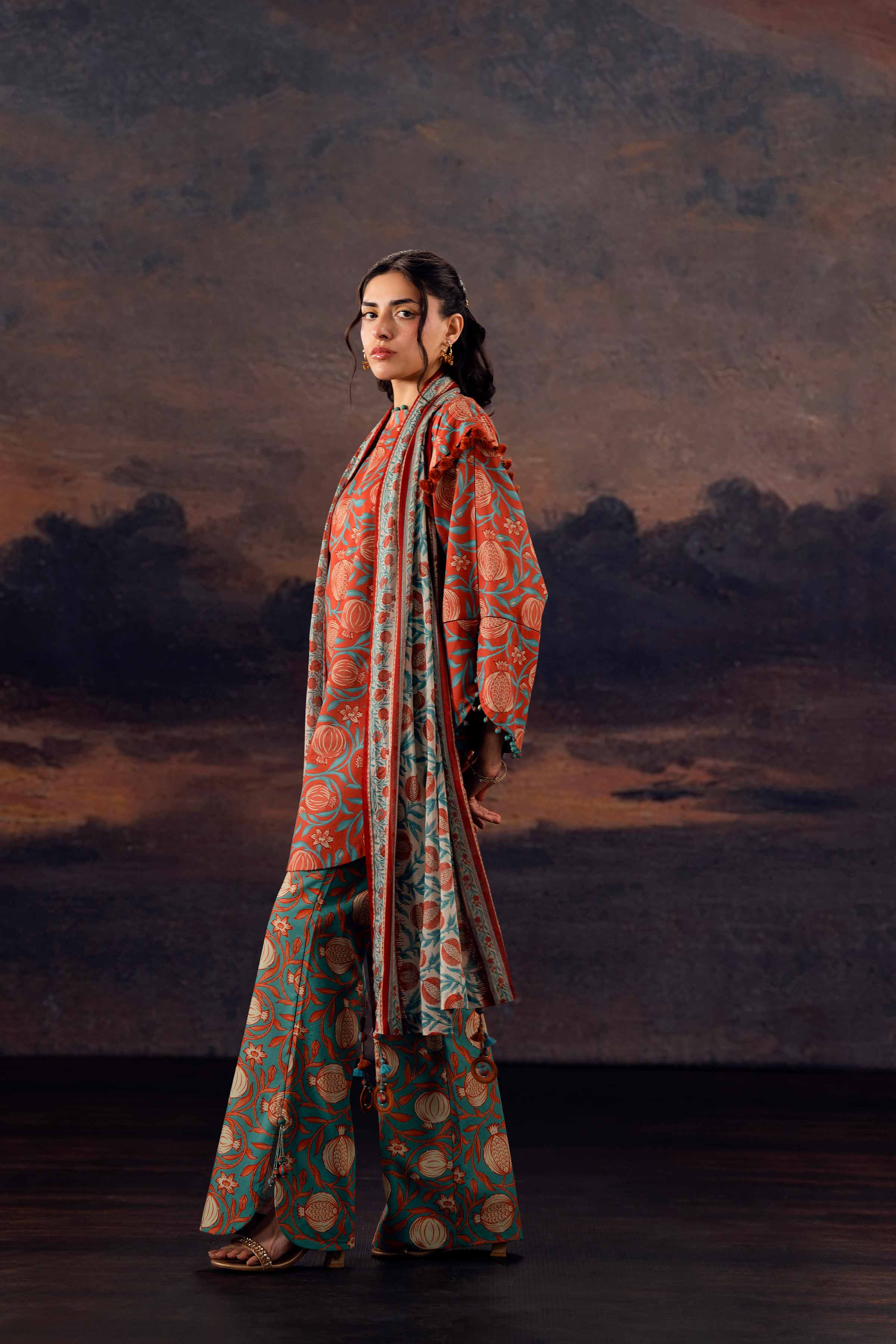 3 Piece - Printed Suit - 42601179