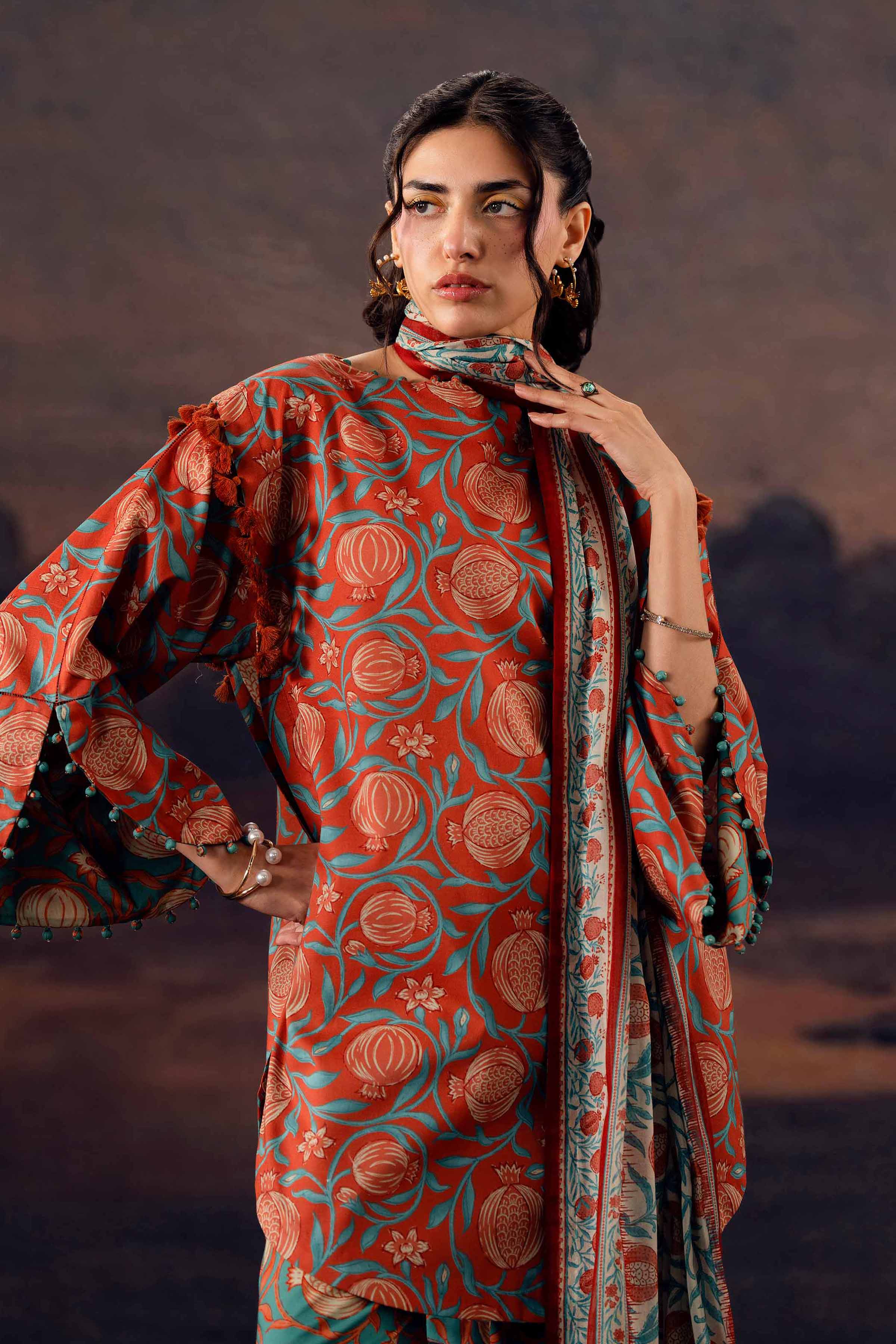 3 Piece - Printed Suit - 42601179