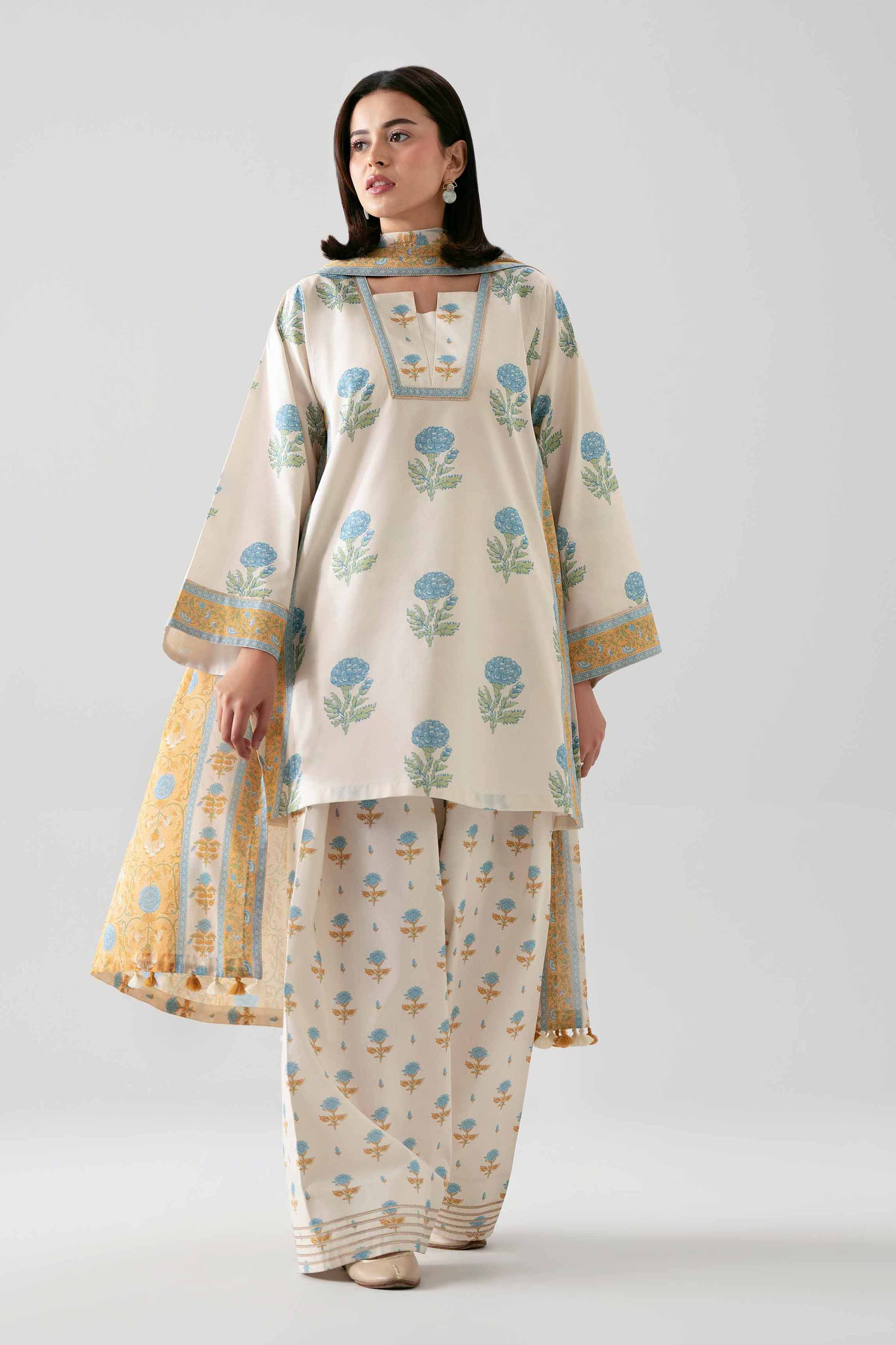 3 Piece - Printed Suit - 42601184