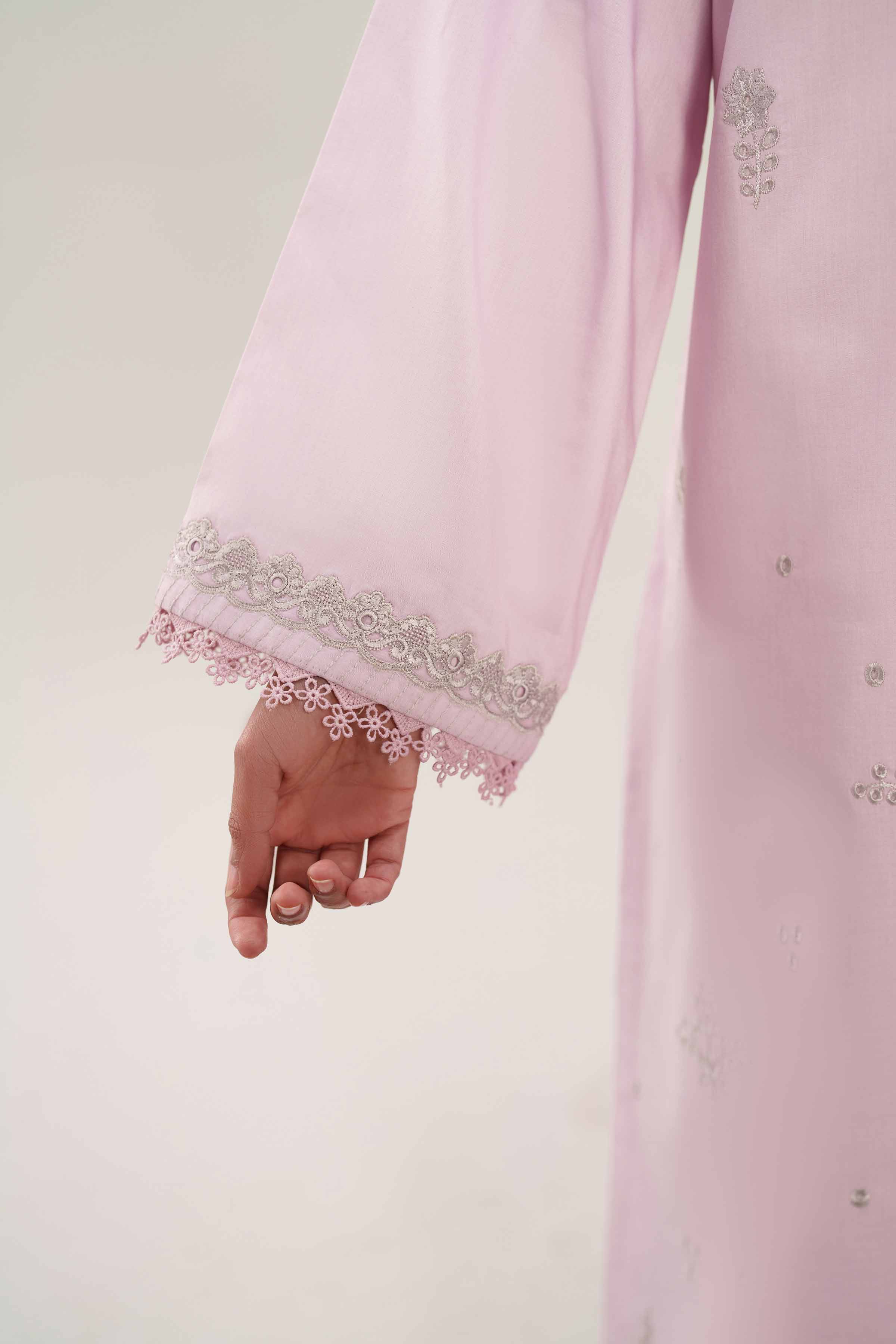 3 Piece - Digital Printed Embroidered Suit - 42601235