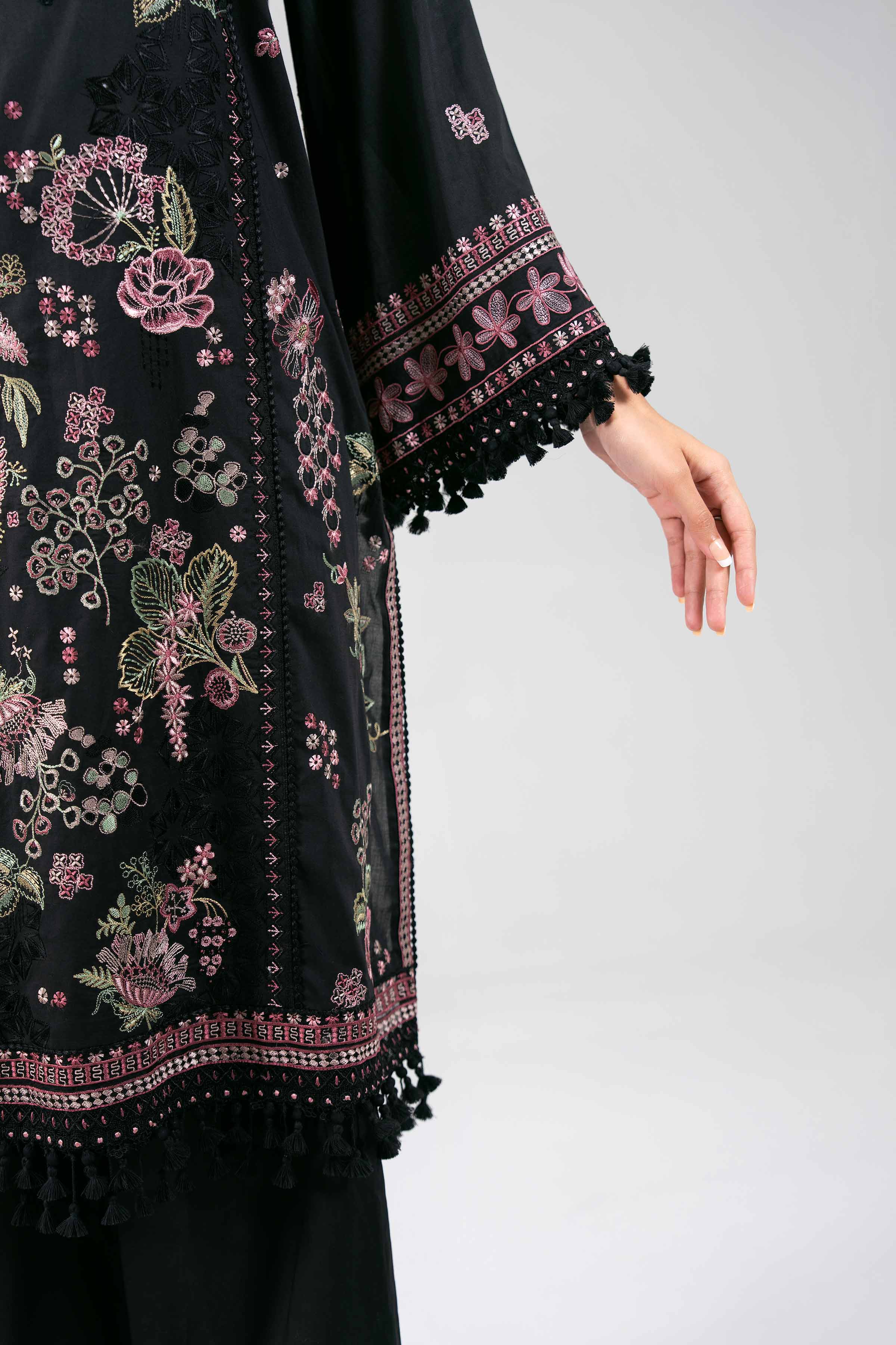 3 Piece - Embroidered Suit - 42601299 for Women - Unstitched Collection
