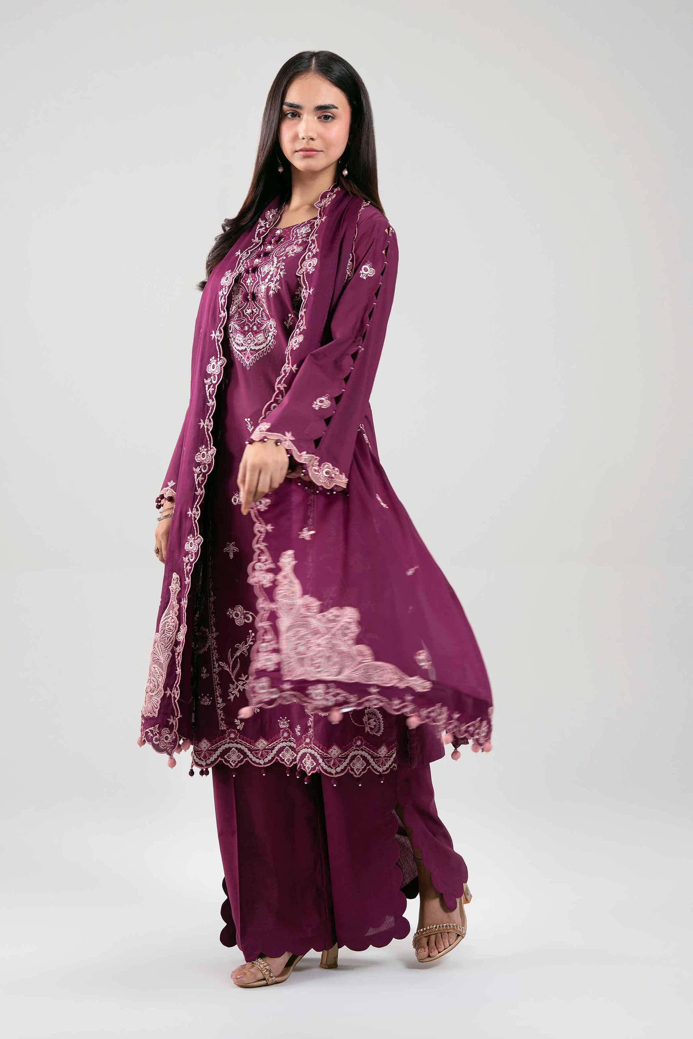 3 Piece - Embroidered Suit - 42601307