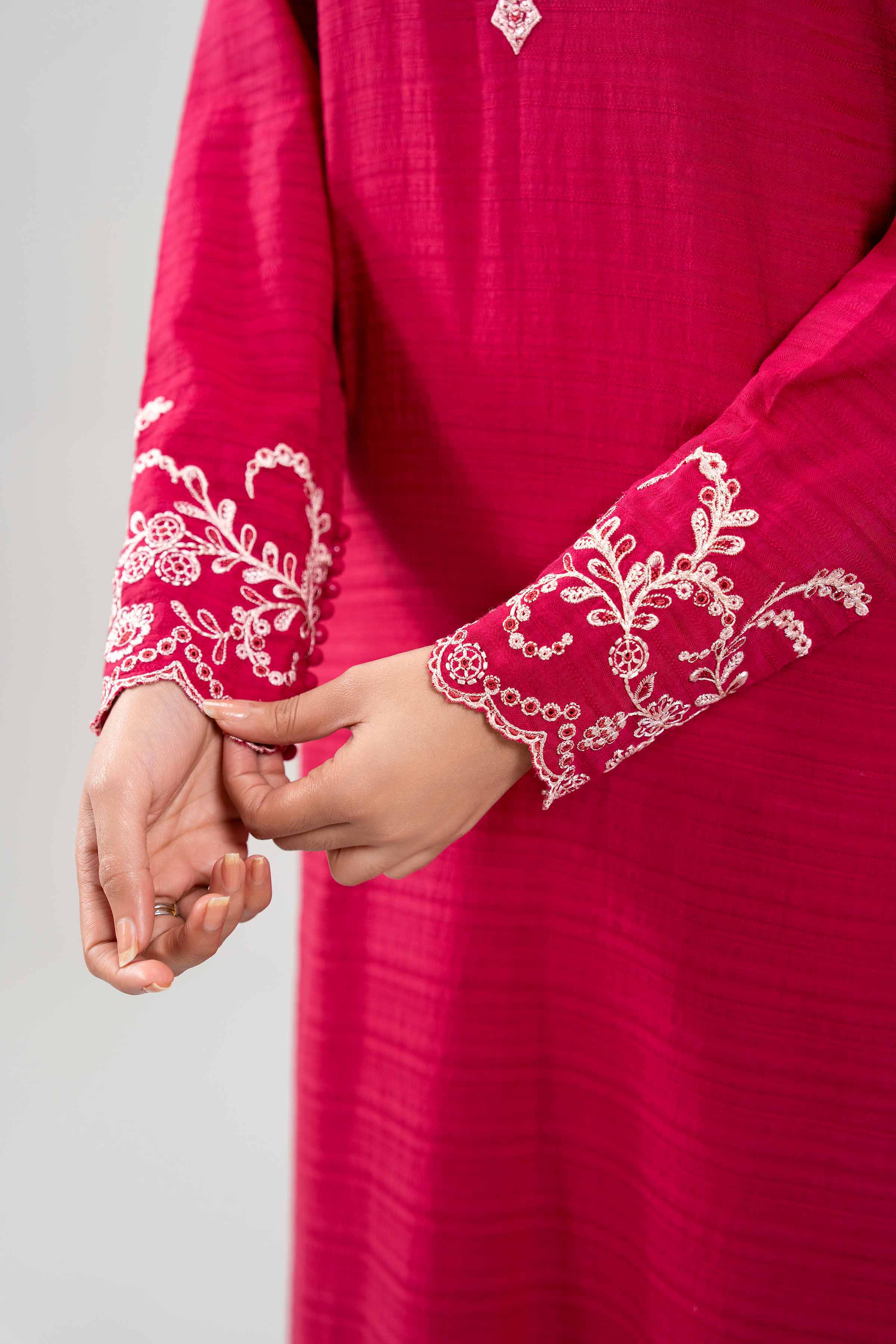 3 Piece - Digital Printed Embroidered Suit - 42601312