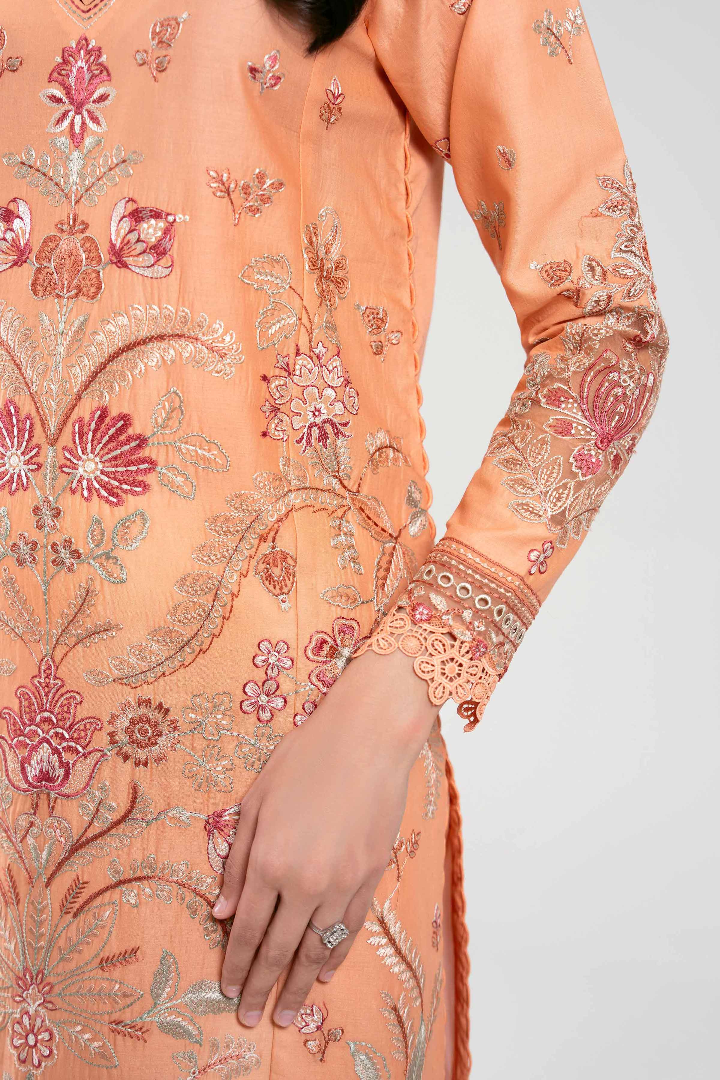 3 Piece - Digital Printed Embroidered Suit - 42601318