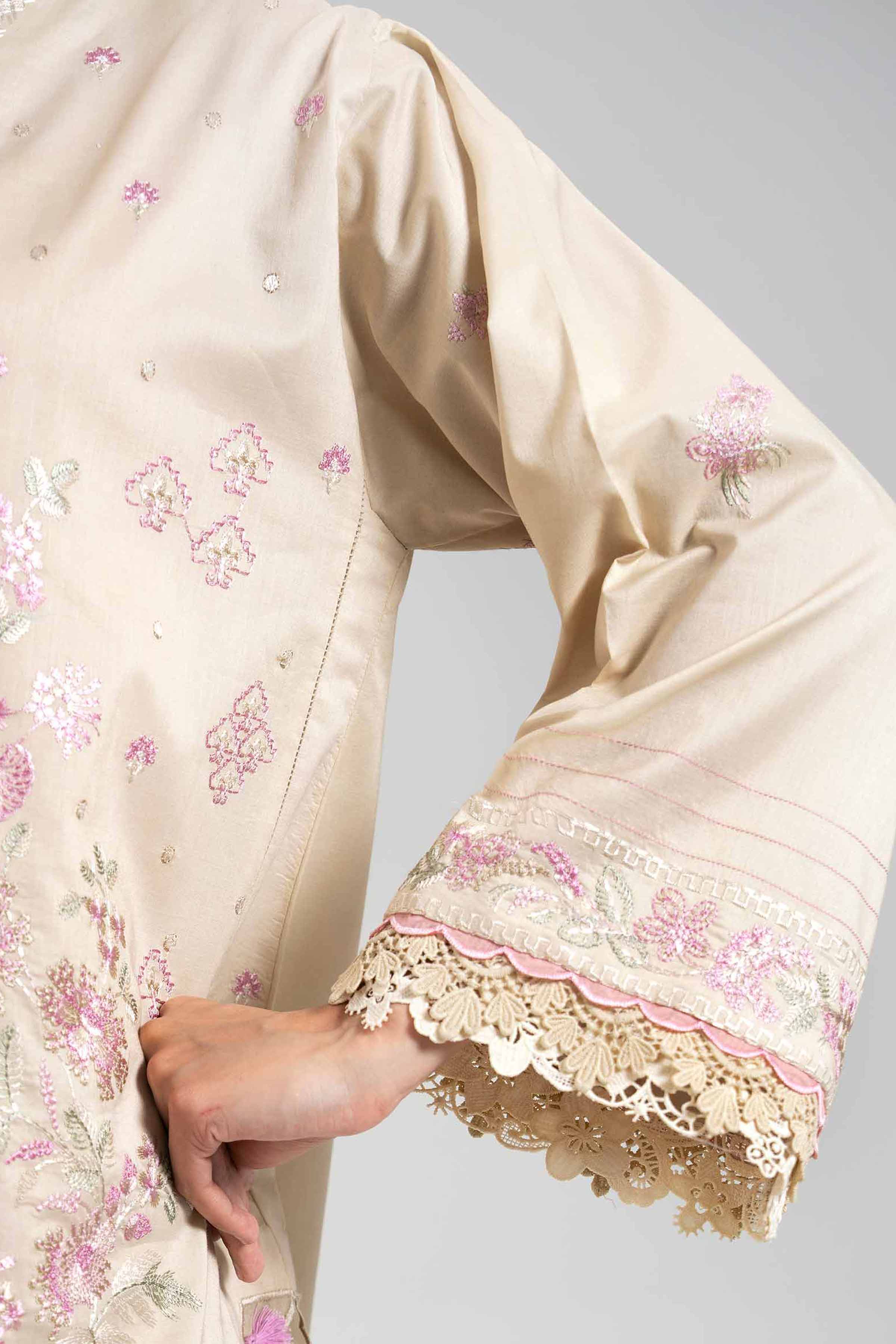 3 Piece - Digital Printed Embroidered Suit - 42601340