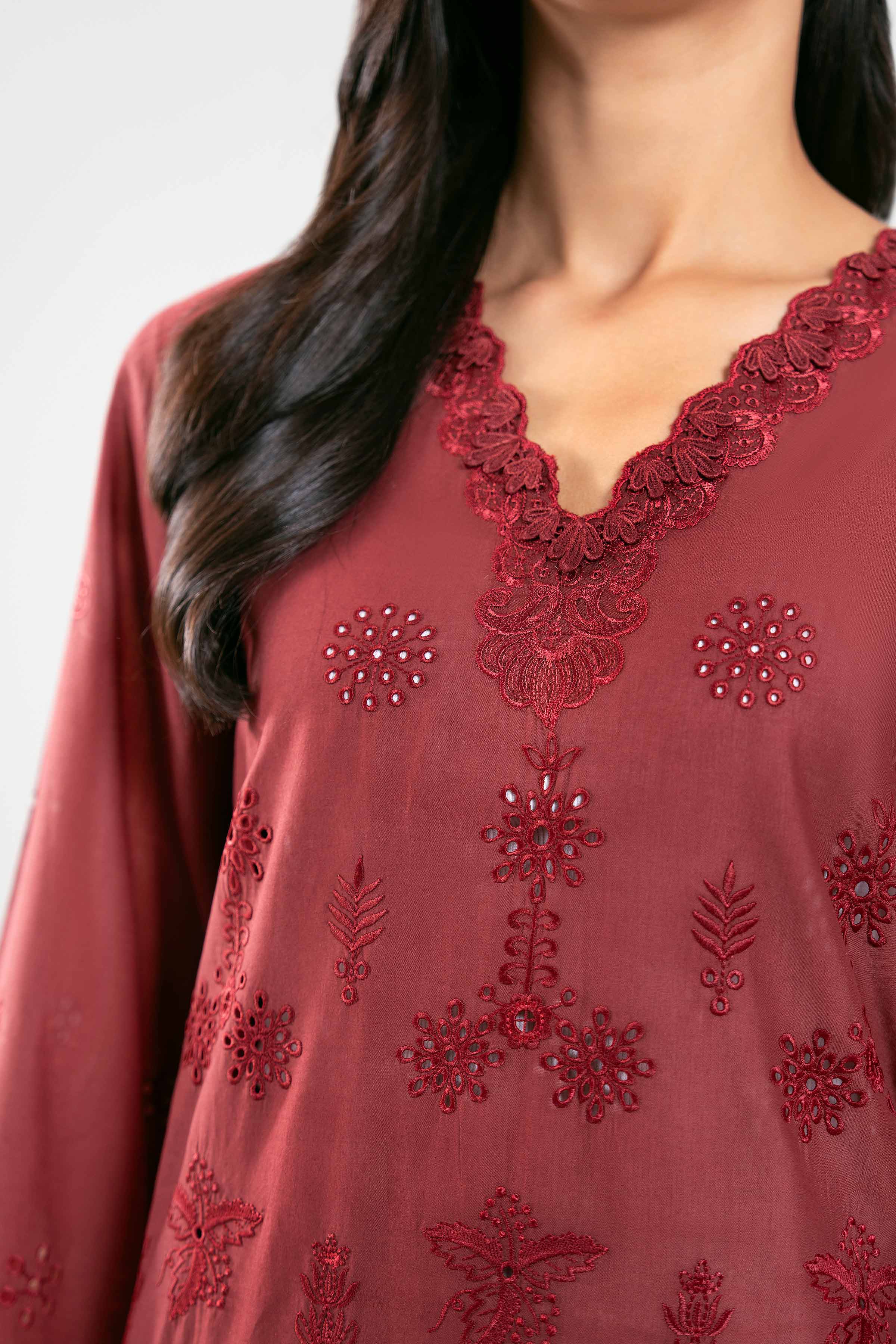 3 Piece - Embroidered Suit - 42601349 NishatUAE 3PC Embroidered Unstitched