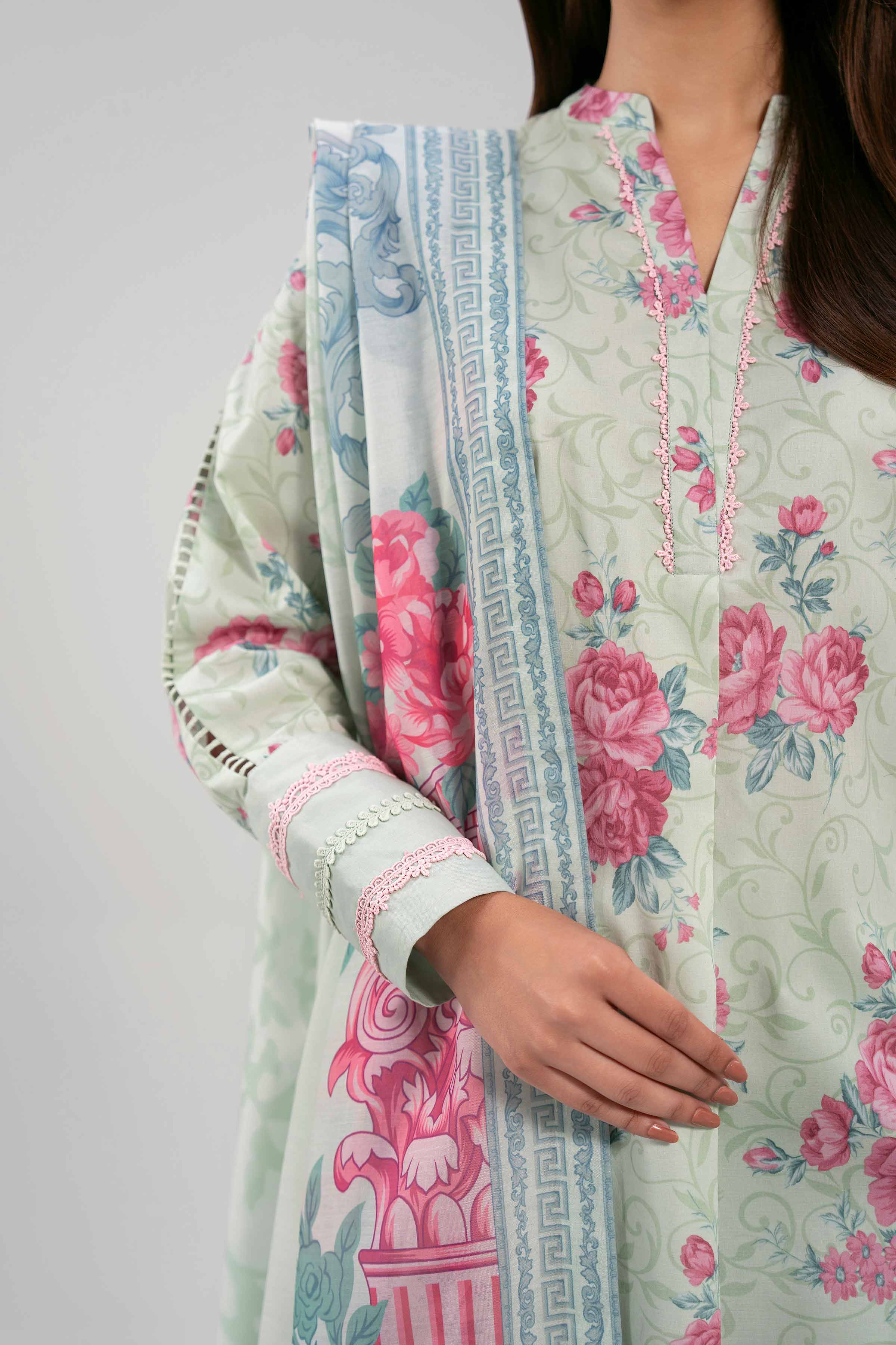3 Piece - Digital Printed Suit - 42601364