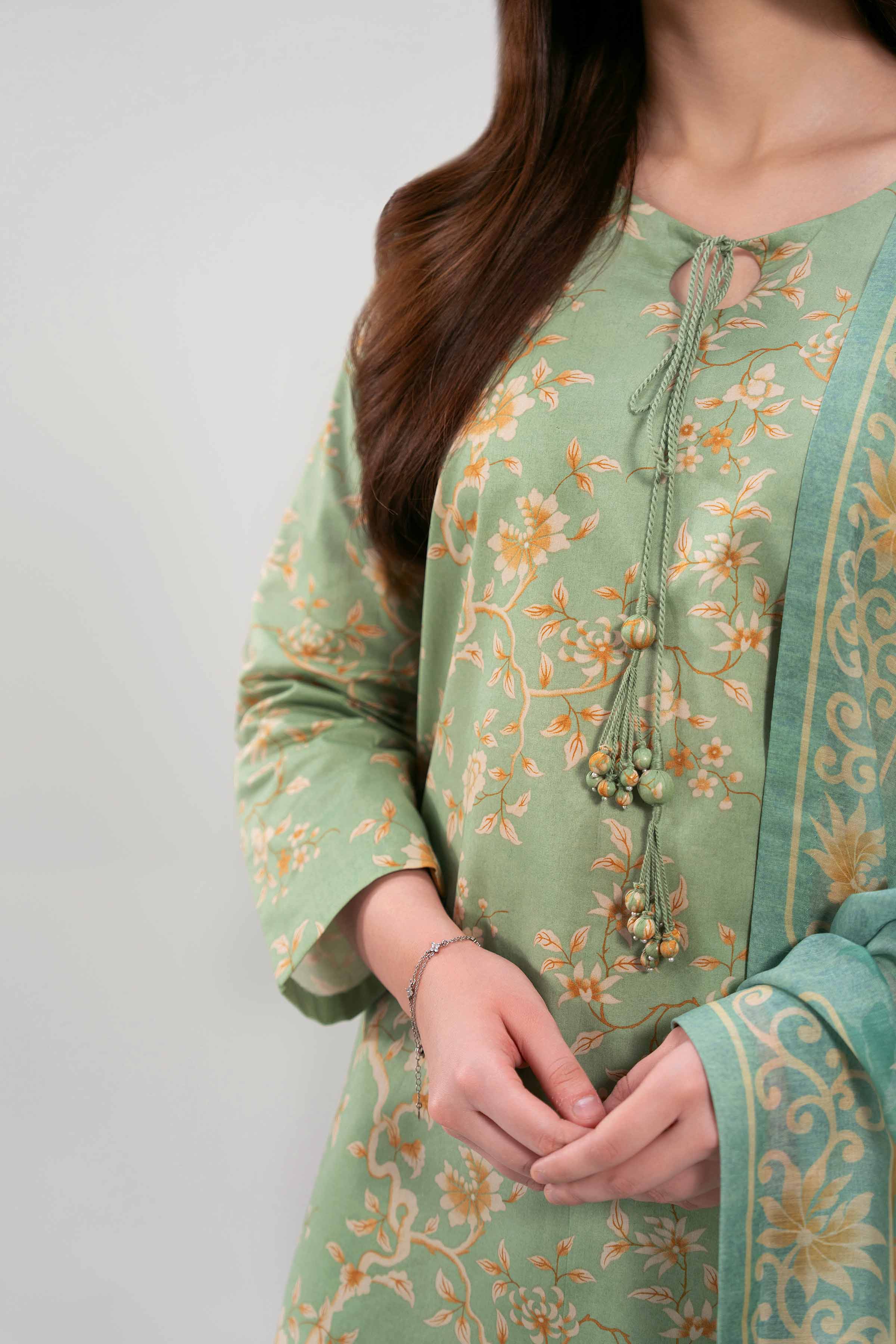 3 Piece - Digital Printed Suit - 42601365