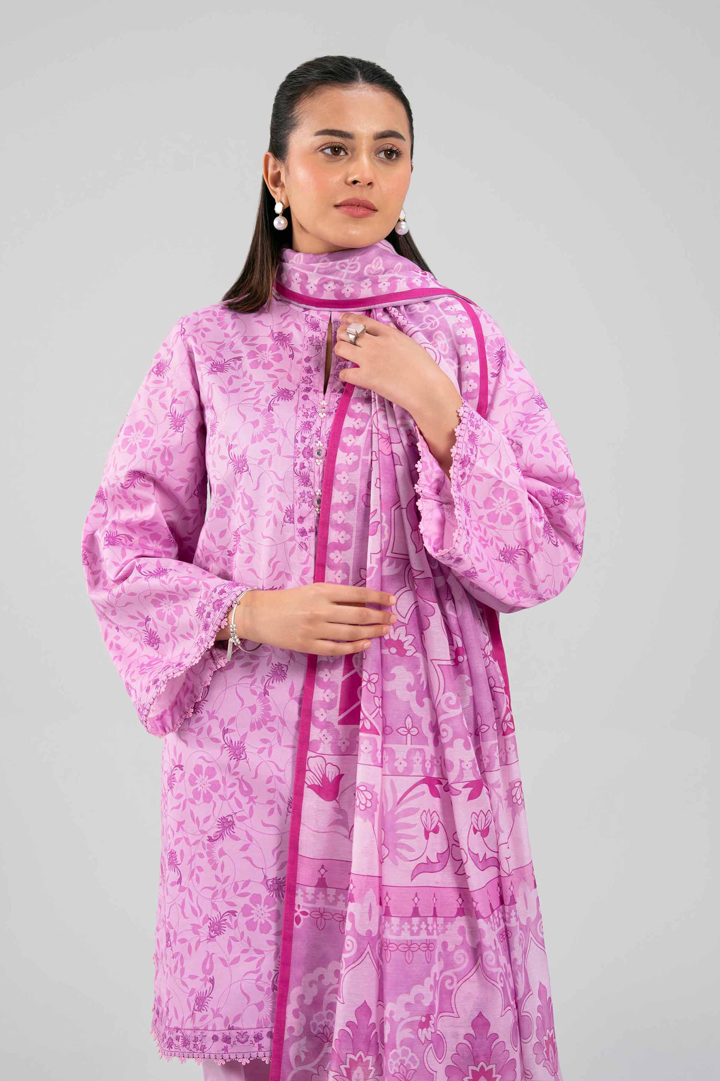 3 Piece - Printed Suit - 42601373 NishatUAE 3PC Printed Unstitched