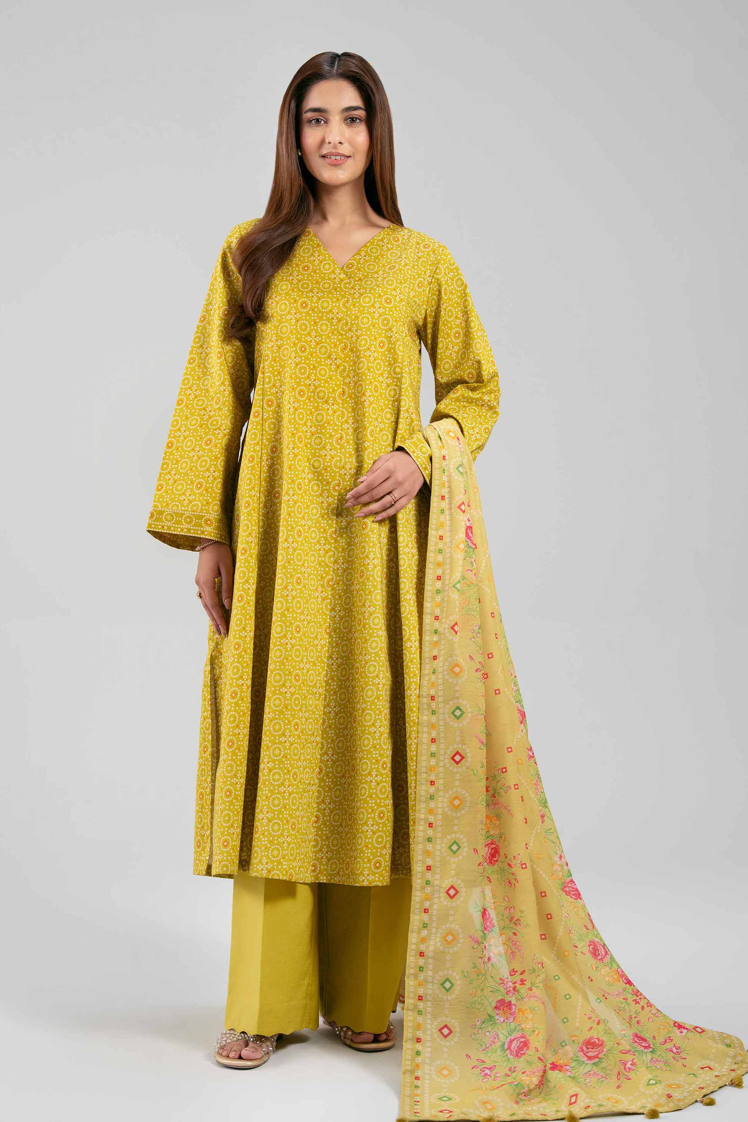 3 Piece - Digital Printed Suit - 42601376