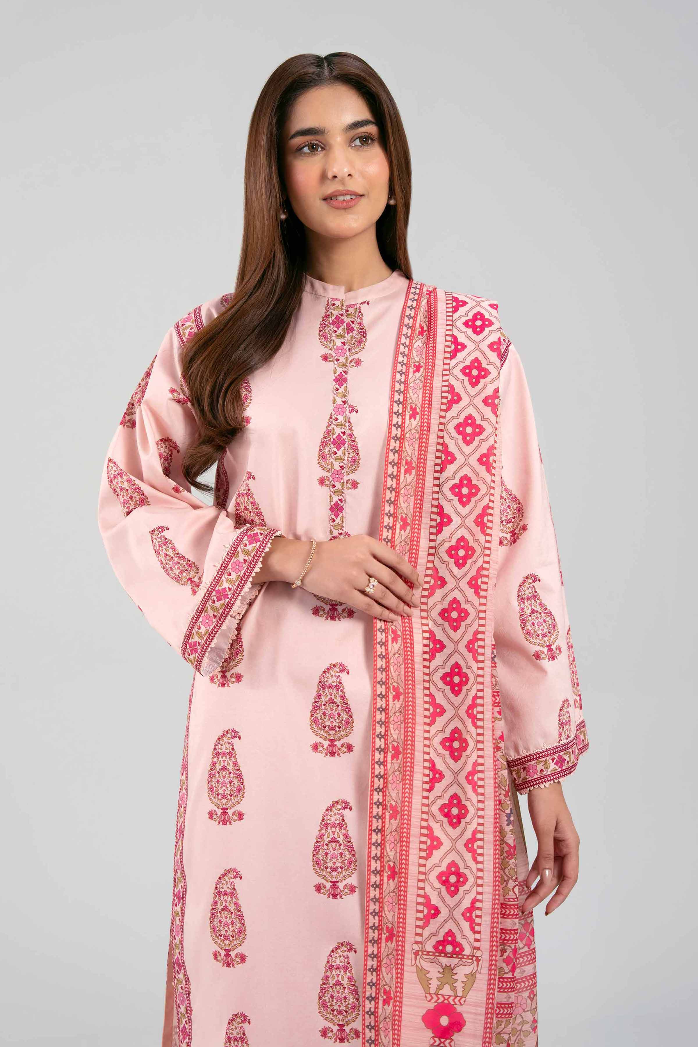 3 Piece - Printed Suit - 42601380 NishatUAE 3PC Printed Unstitched