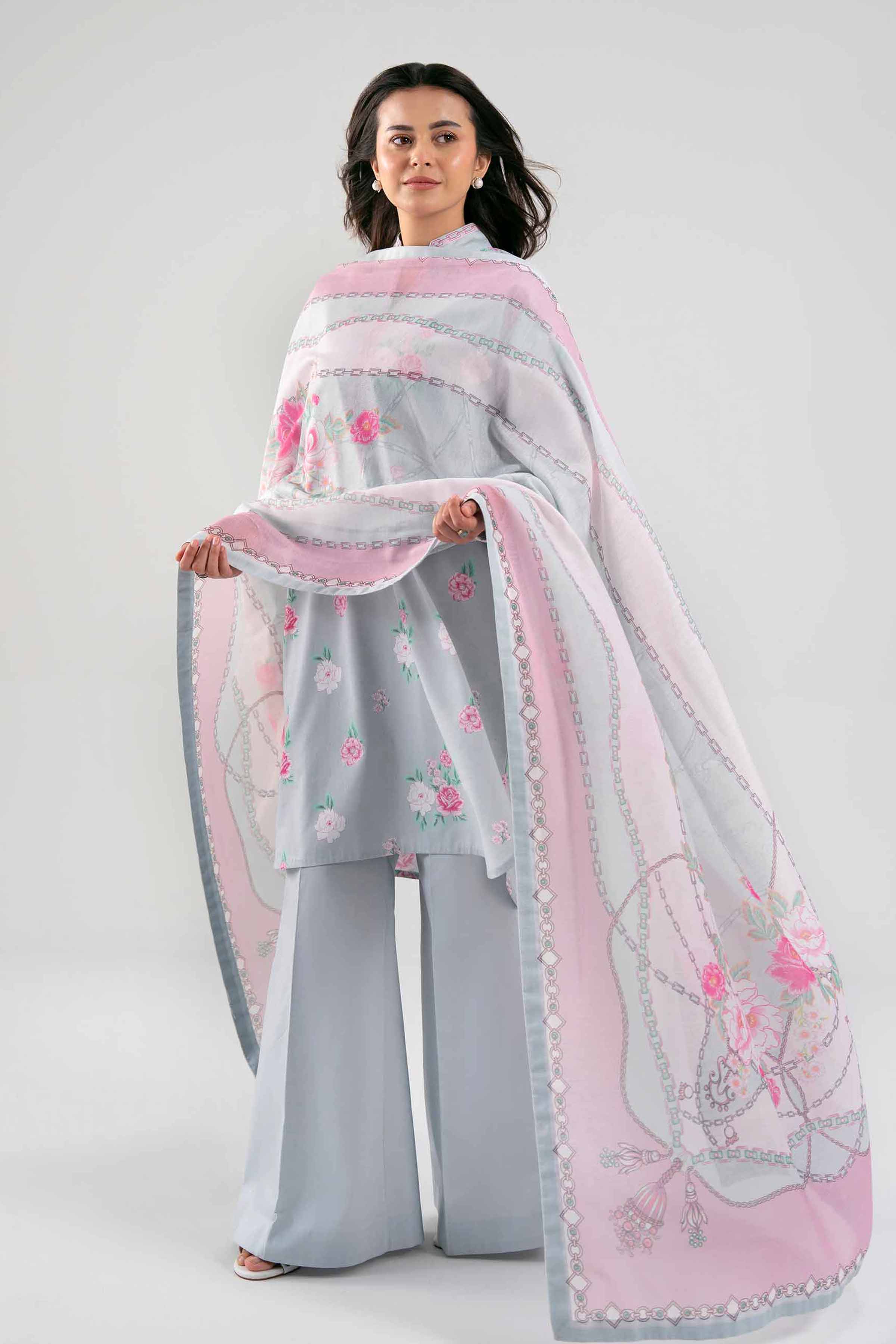 3 Piece - Printed Suit - 42601382 NishatUAE 3PC Printed Unstitched