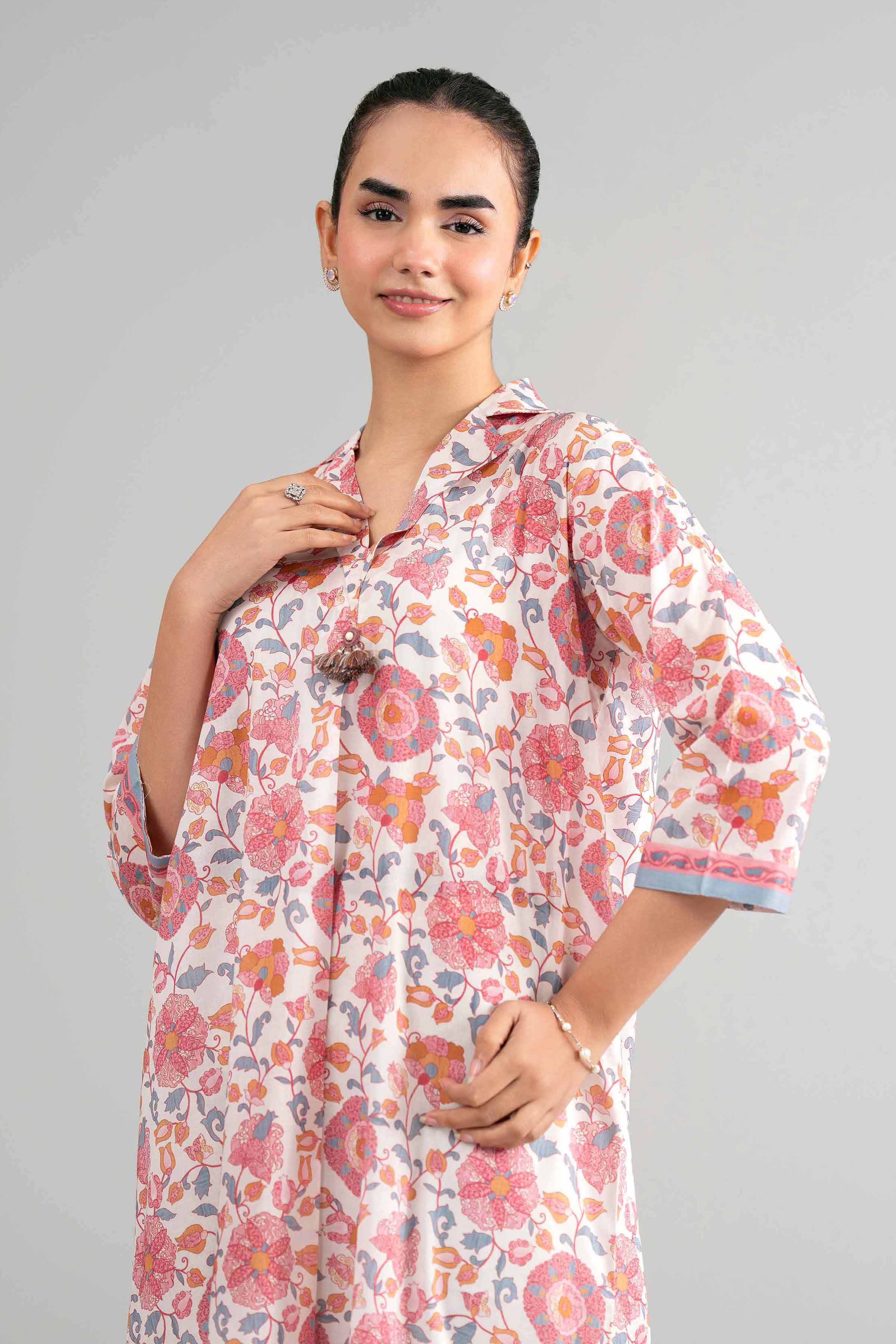 2 Piece - Printed Suit - 42601409 Lawn 2PC Printed Summer