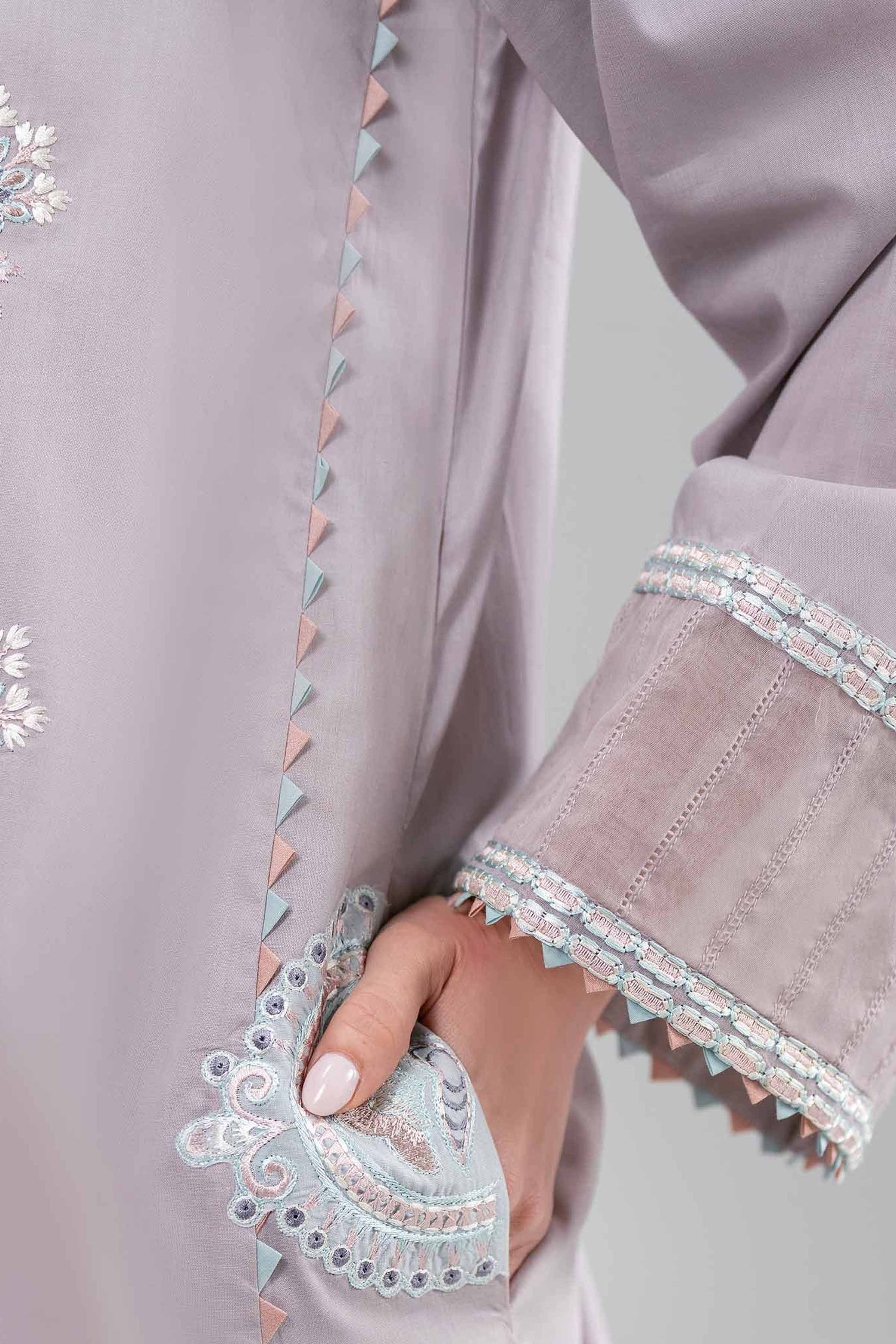 2 Piece - Embroidered Suit - 42601430 Beige Lawn 2PC Embroidered