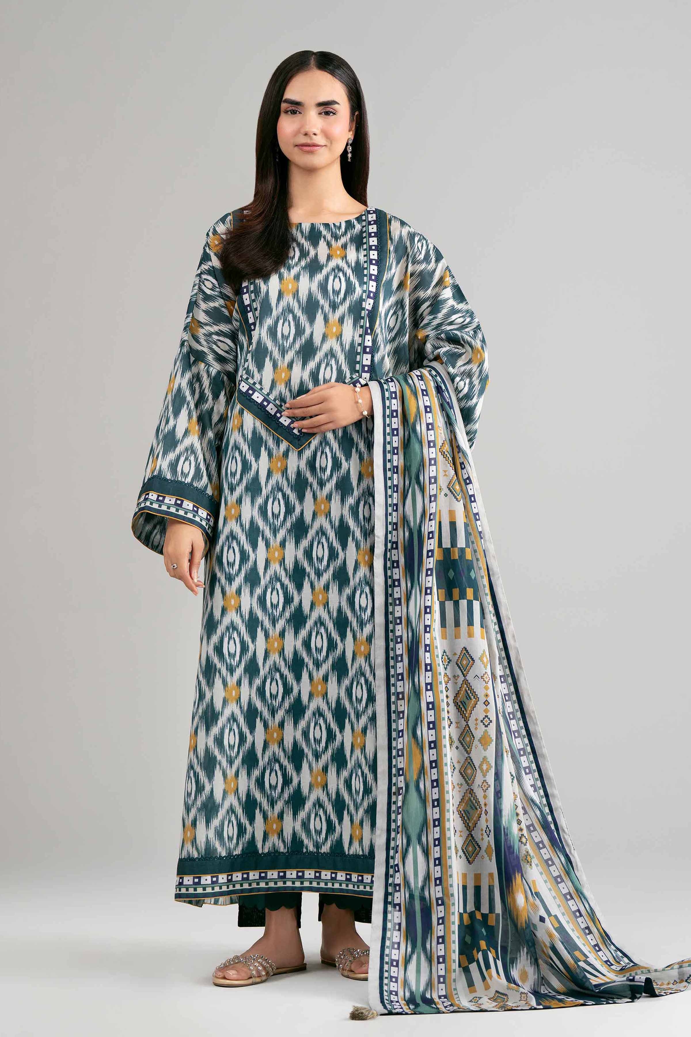 3 Piece - Printed Suit - 42601518