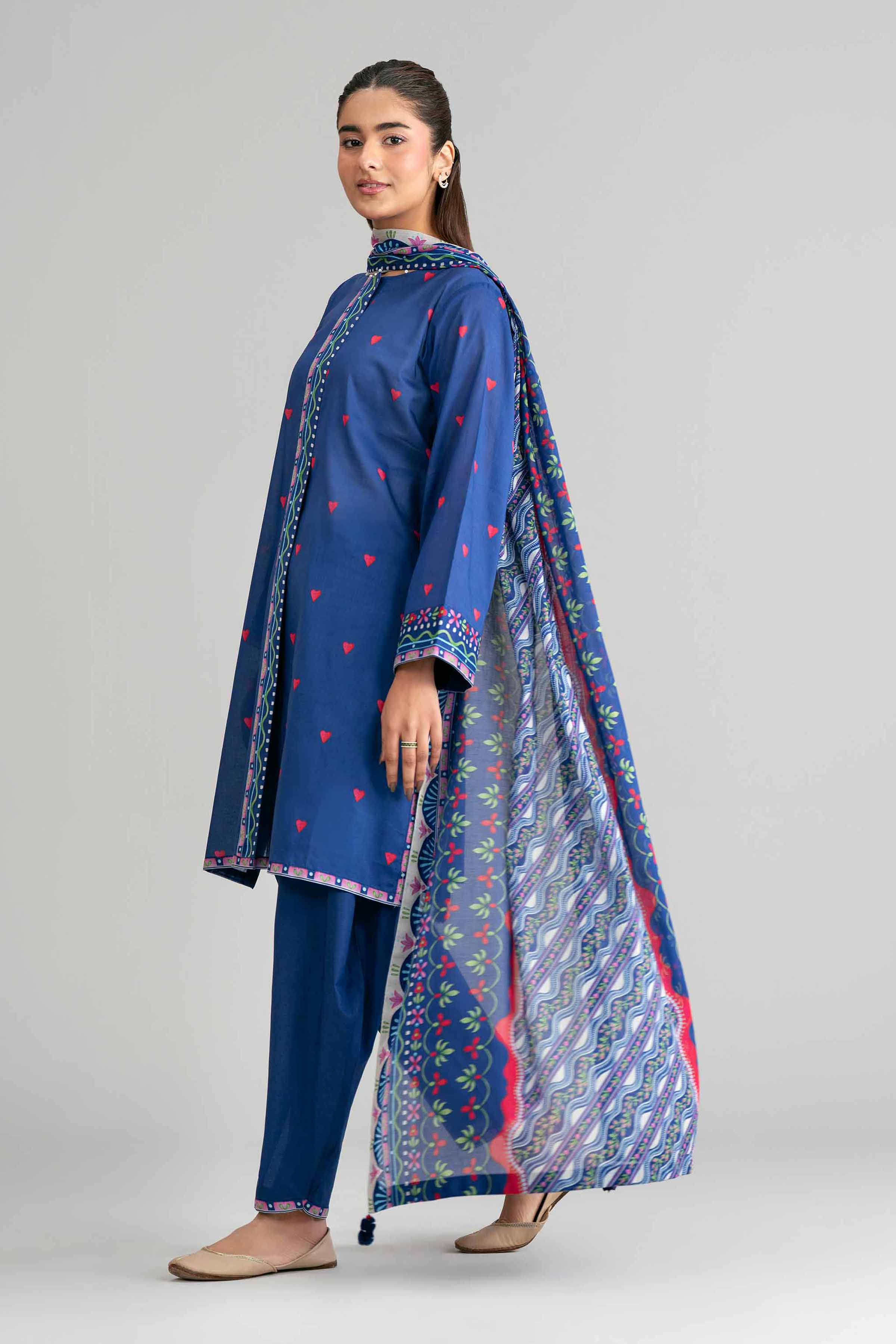 3 Piece - Printed Suit - 42601523