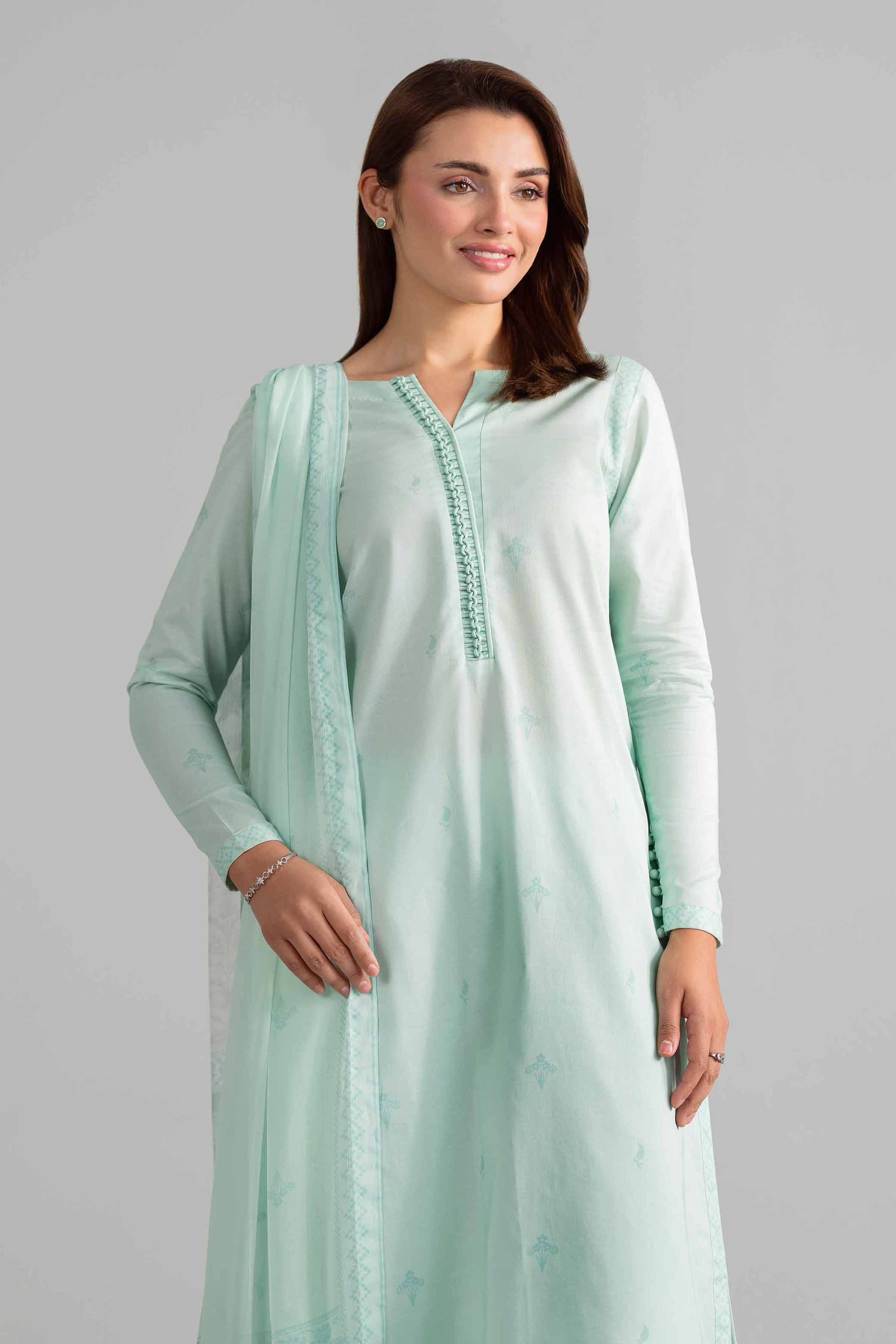 2 Piece - Digital Printed Suit - 42601603 Green Lawn 2PC Printed