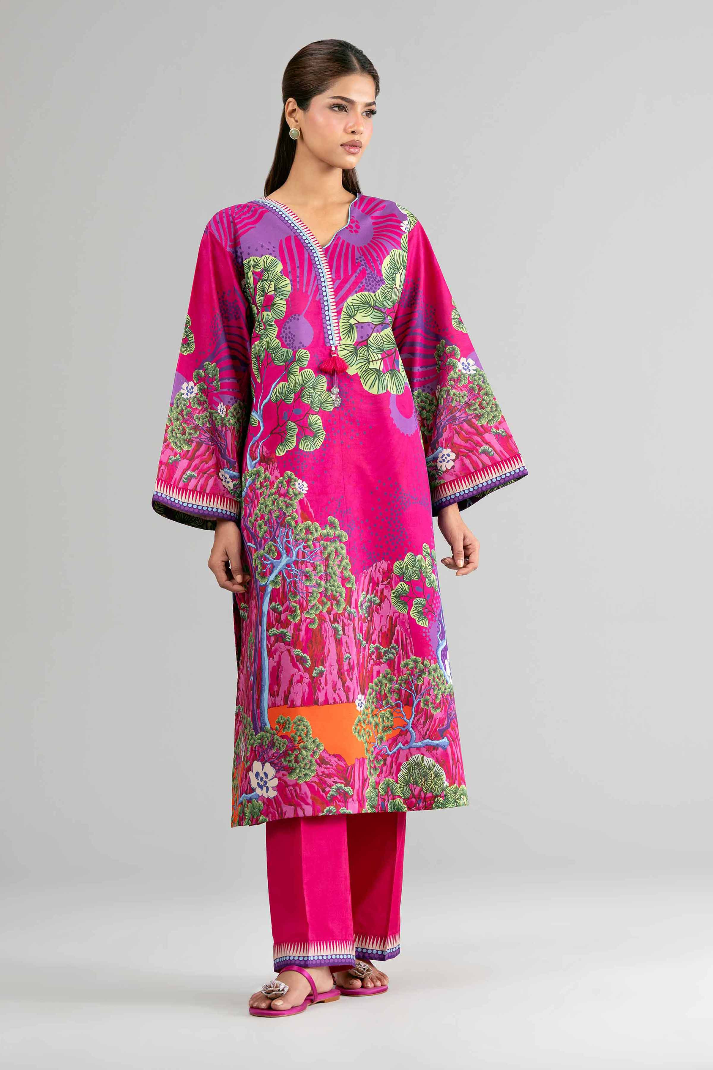 2 Piece - Digital Printed Suit - 42601616