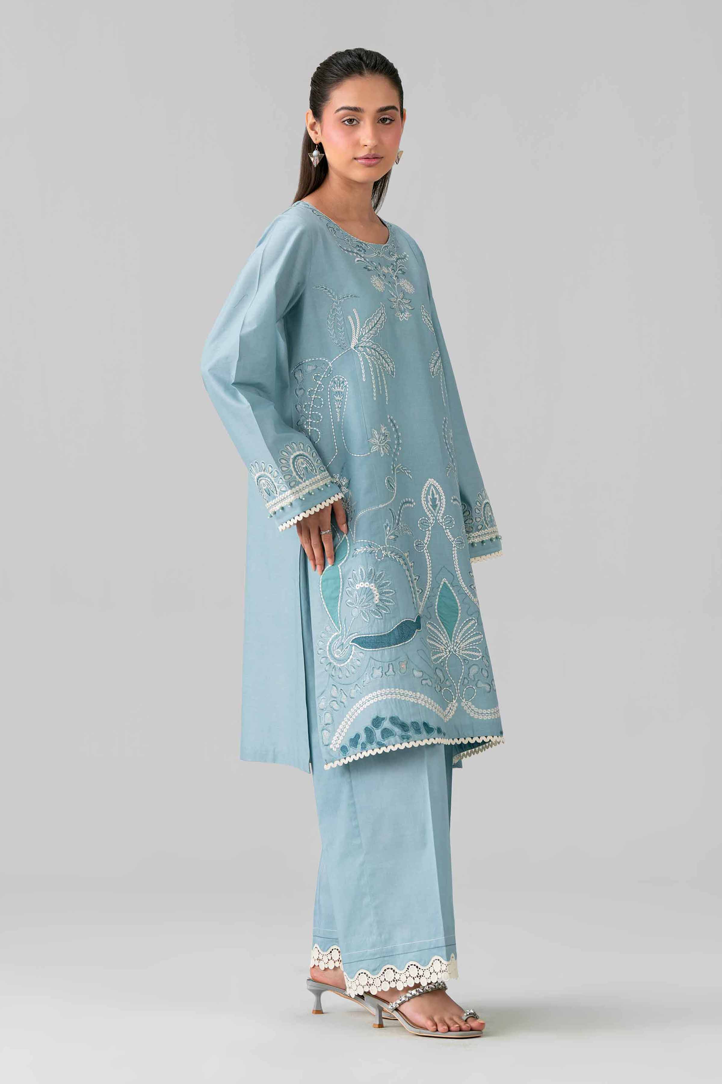2 Piece - Embroidered Suit - 42601628 Nishat UAE Lawn 2PC Embroidered