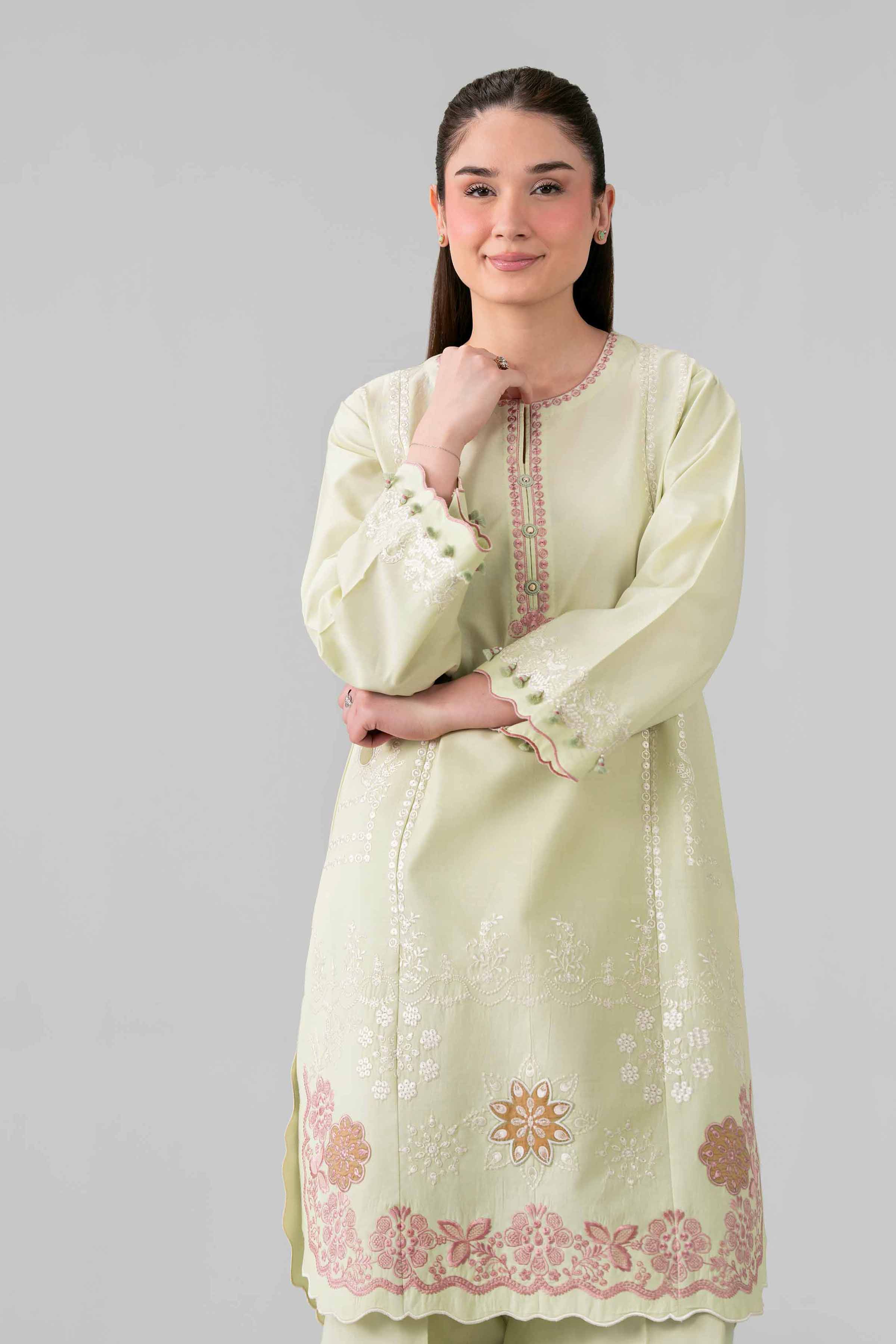 2 Piece - Embroidered Suit - 42601642 Nishat UAE Lawn 2PC Embroidered