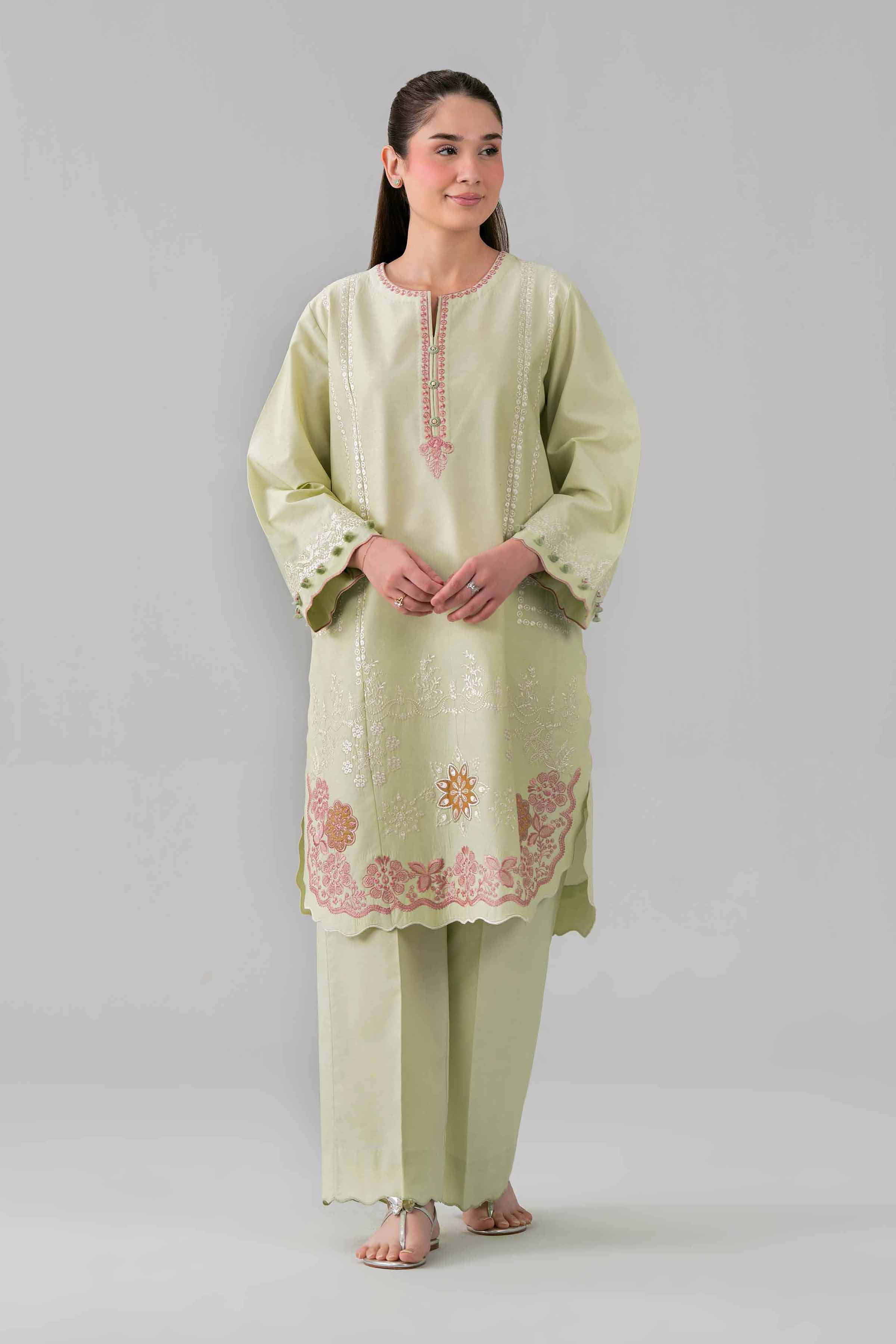2 Piece - Embroidered Suit - 42601642