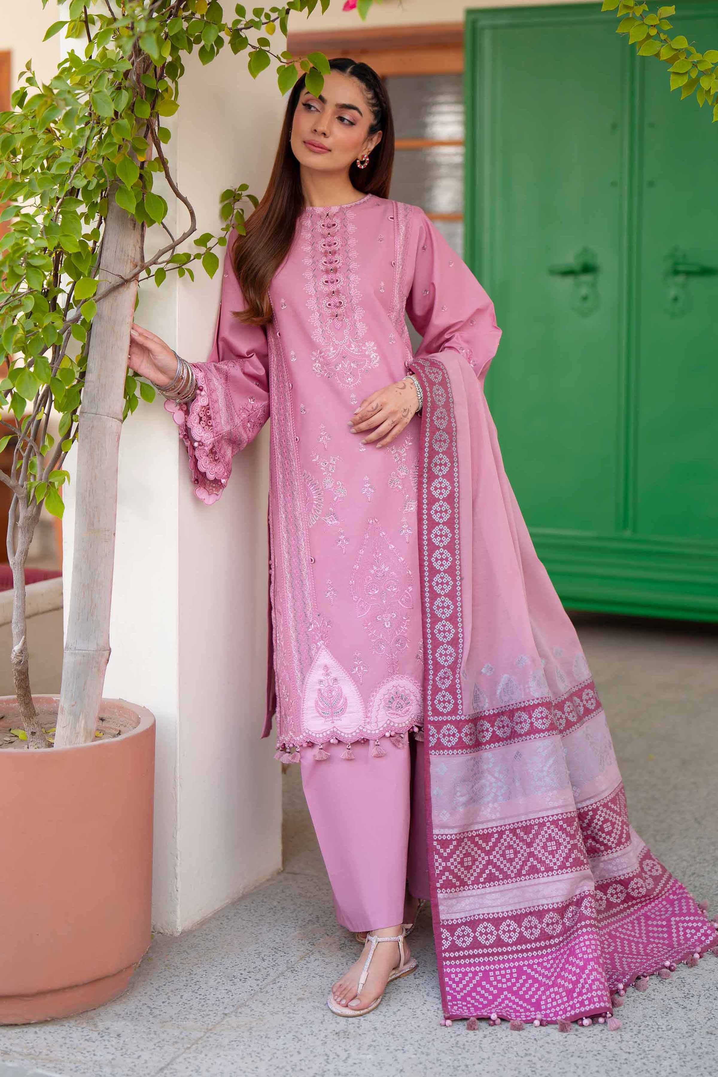 3 Piece - Embroidered Suit - 42601684 Nishat UAE Lawn 3PC Embroidered