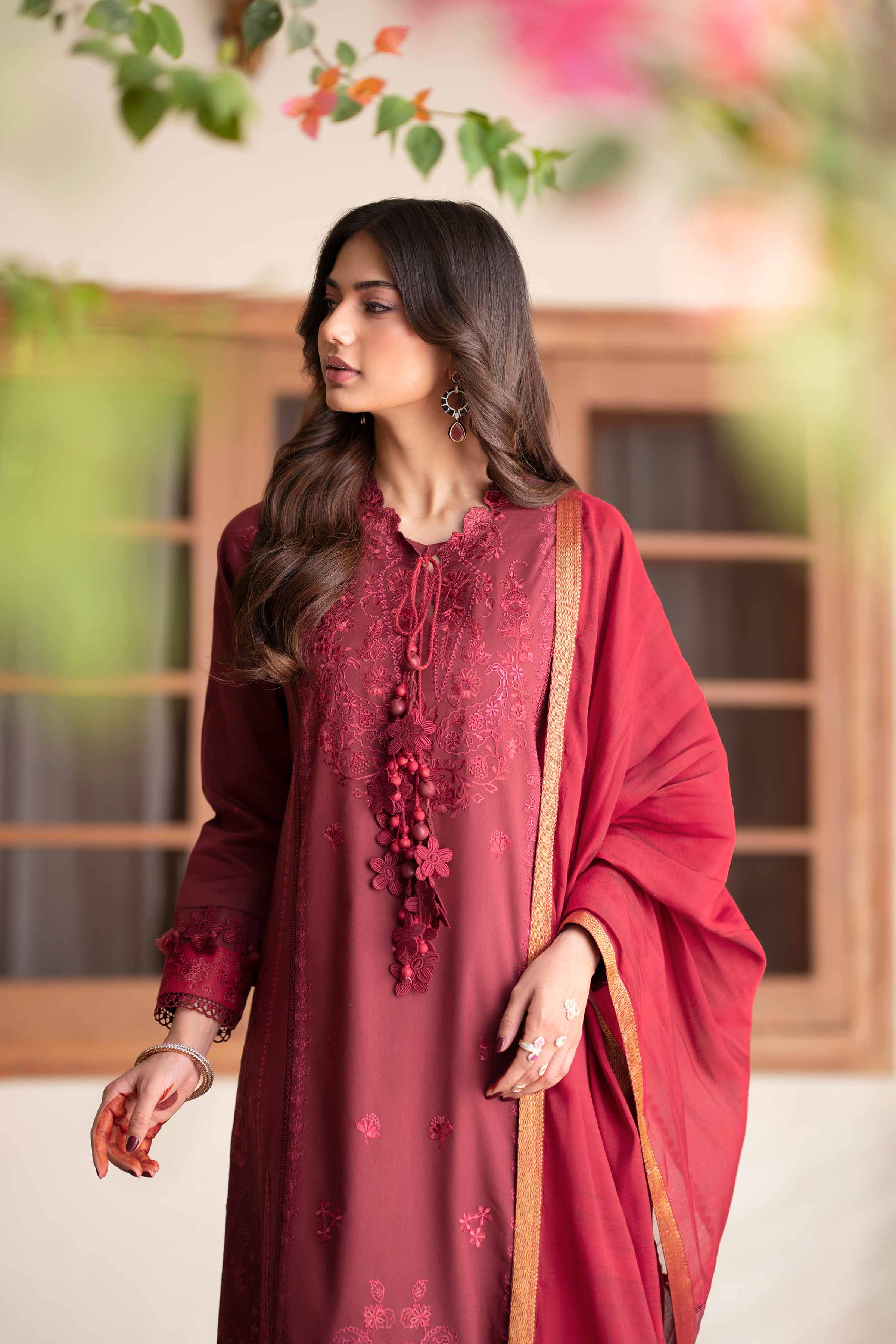 3 Piece - Embroidered Suit - 42601687 Nishat UAE Lawn 3PC Embroidered
