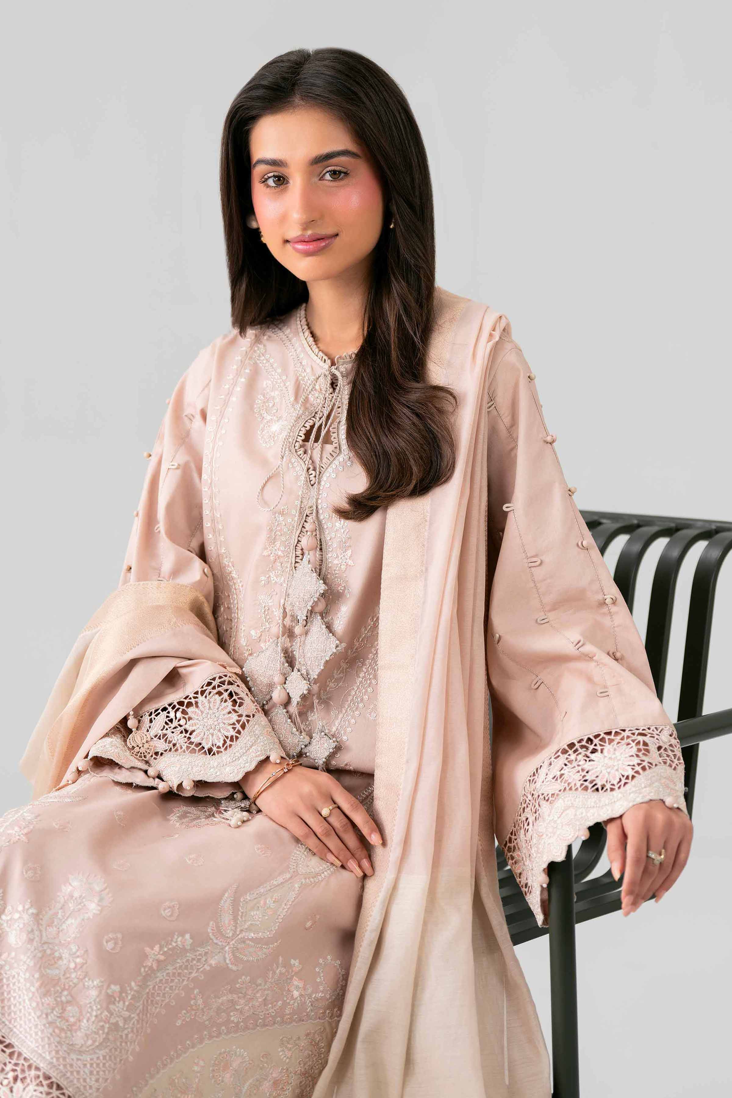 3 Piece - Embroidered Suit - 42601688 Nishat UAE Lawn 3PC Embroidered