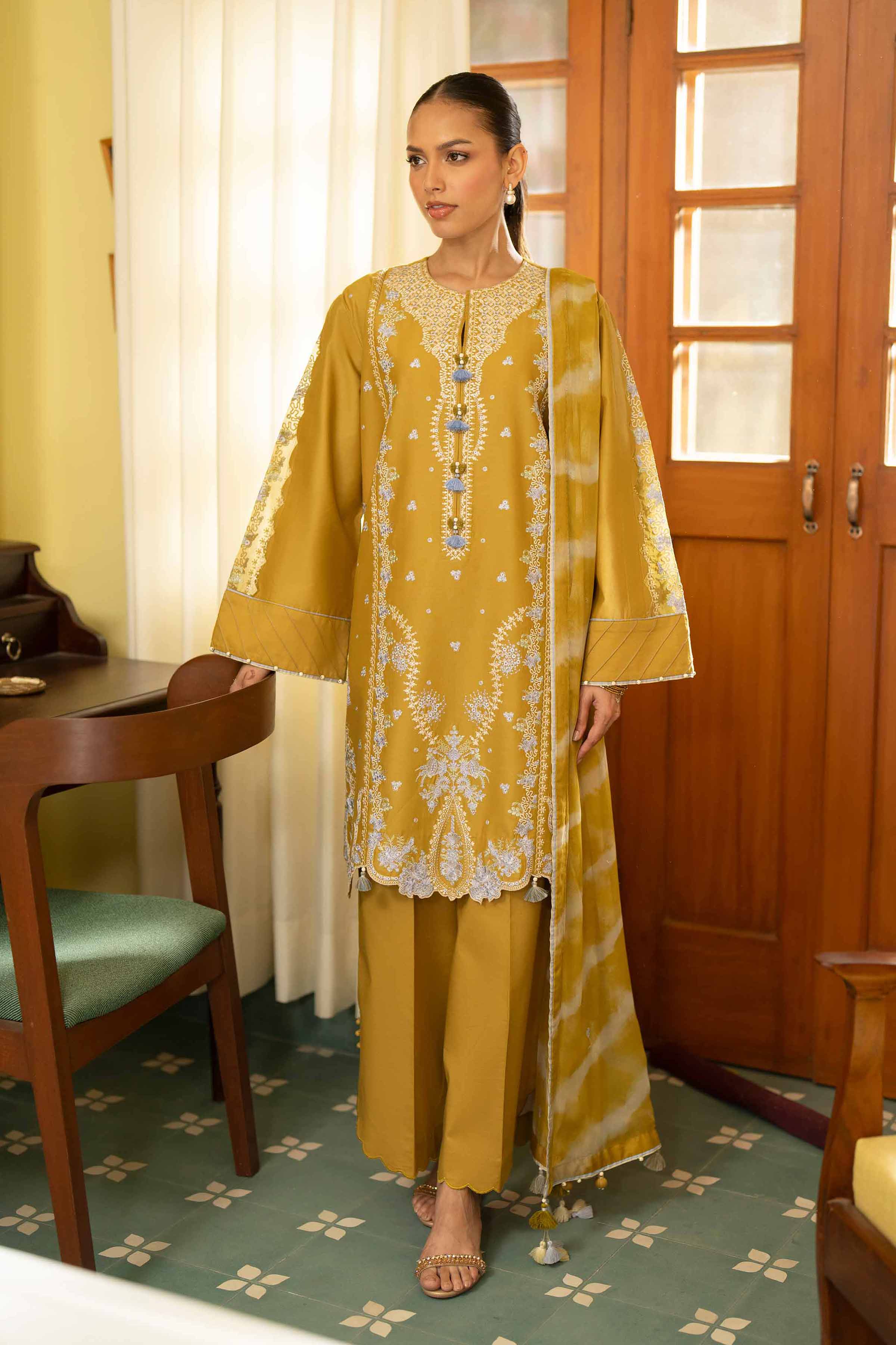 3 Piece - Digital Printed Embroidered Suit - 42601696 Lawn 3PC Embroidered