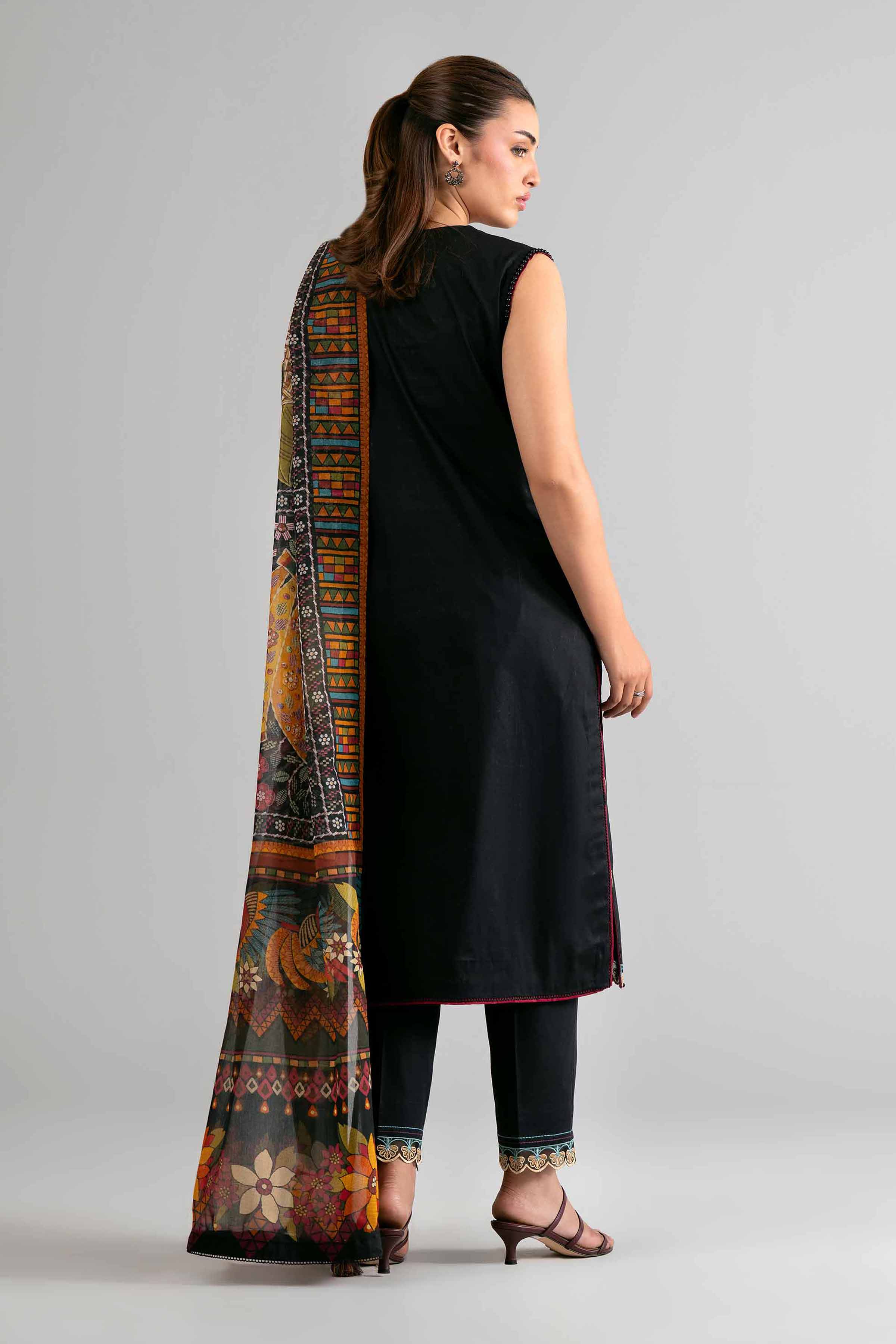 3 Piece - Digital Printed Embroidered Suit - 42601712 Lawn 3PC Embroidered