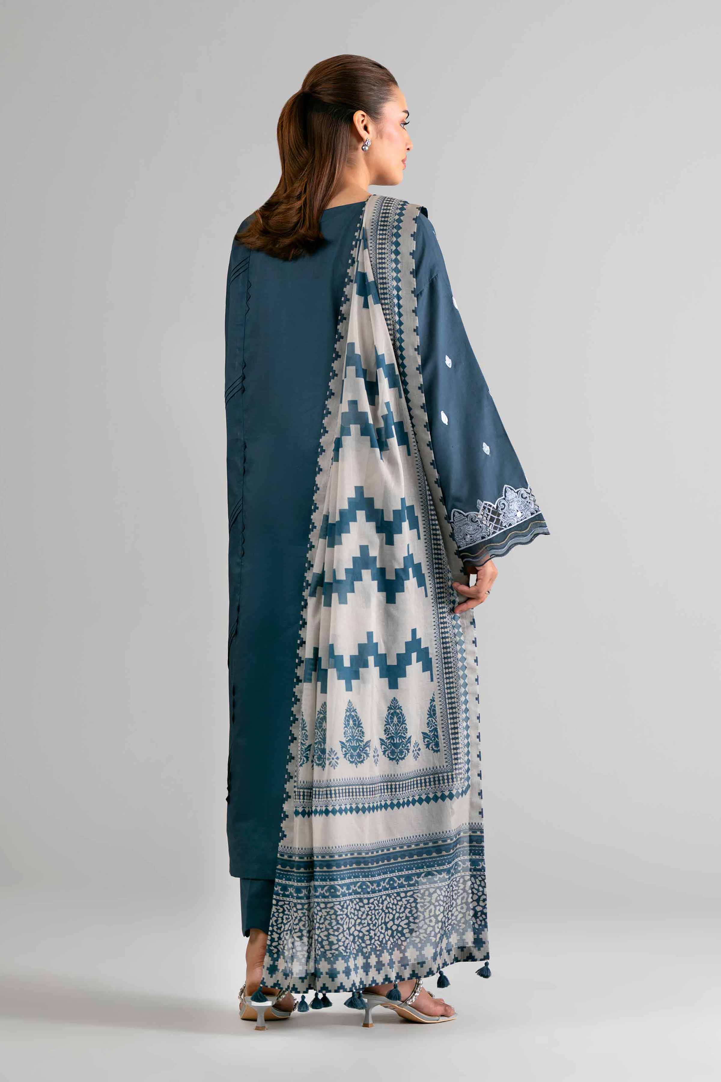 3 Piece - Digital Printed Embroidered Suit - 42601731 Nishat UAE Lawn 3PC Embroidered