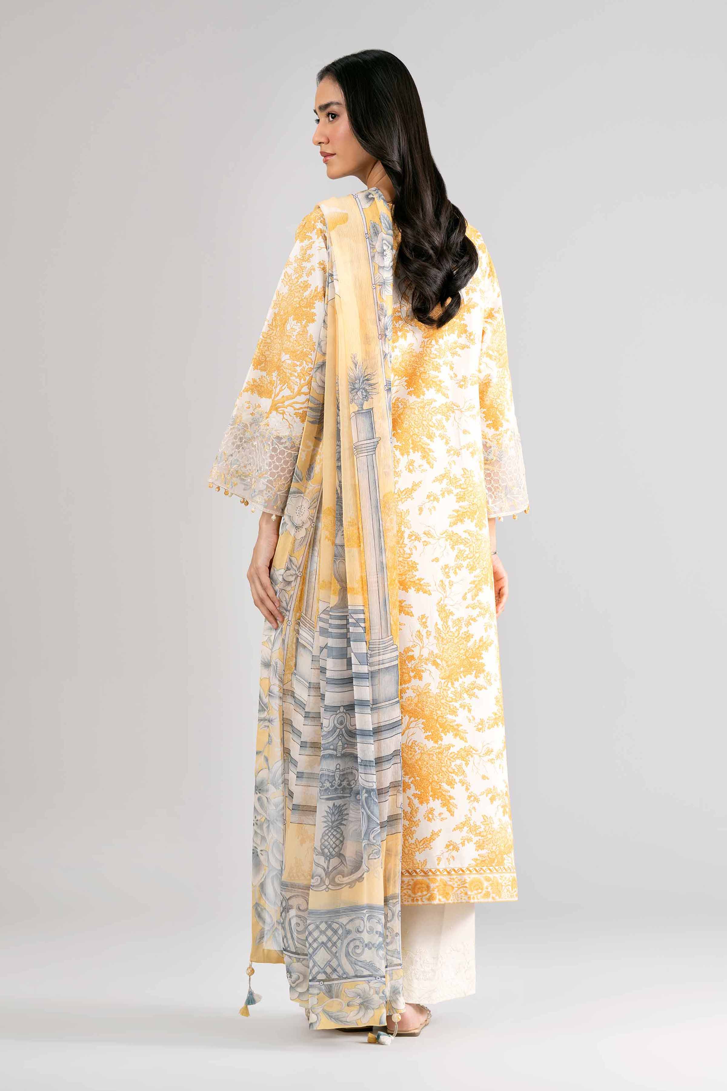 3 Piece - Digital Printed Embroidered Suit - 42601740 Nishat UAE Lawn 3PC Embroidered