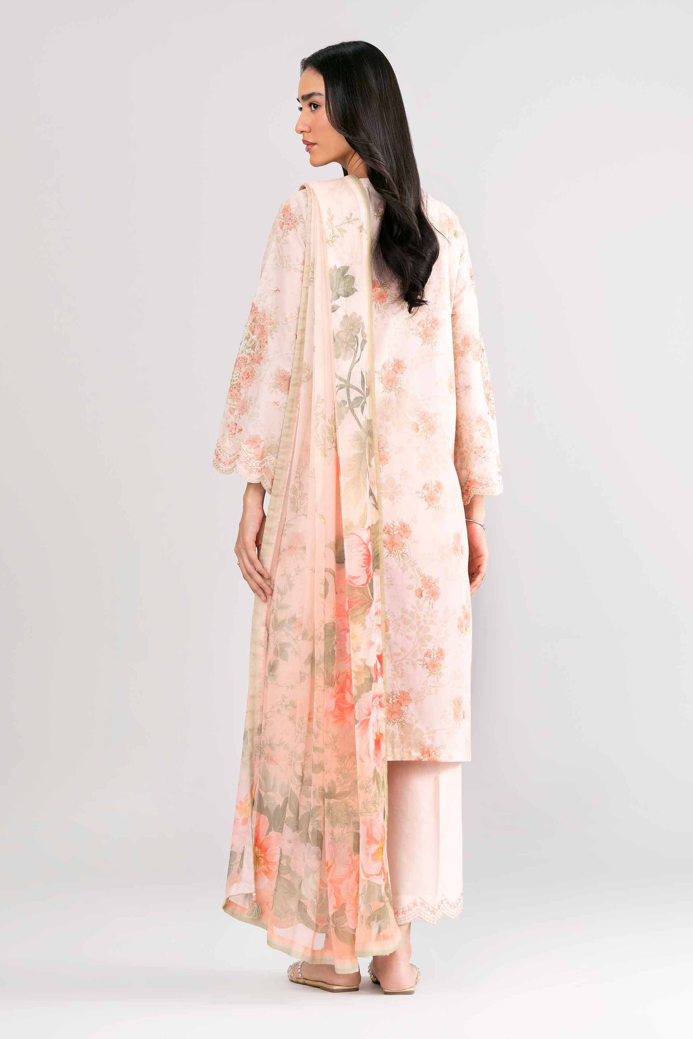 3 Piece - Digital Printed Embroidered Suit - 42601741 Nishat UAE Lawn 3PC Embroidered