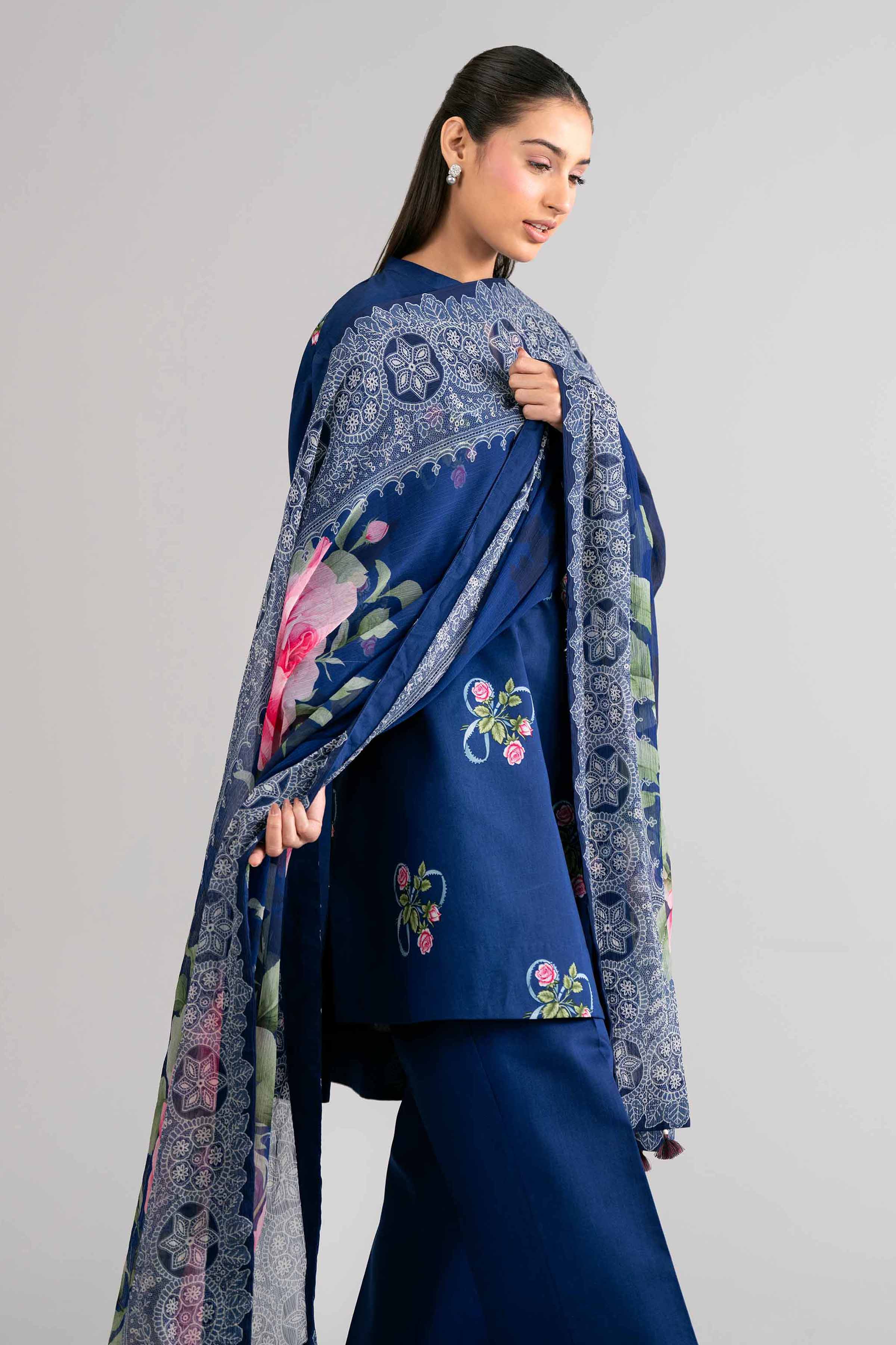 3 Piece - Digital Printed Suit - 42601763