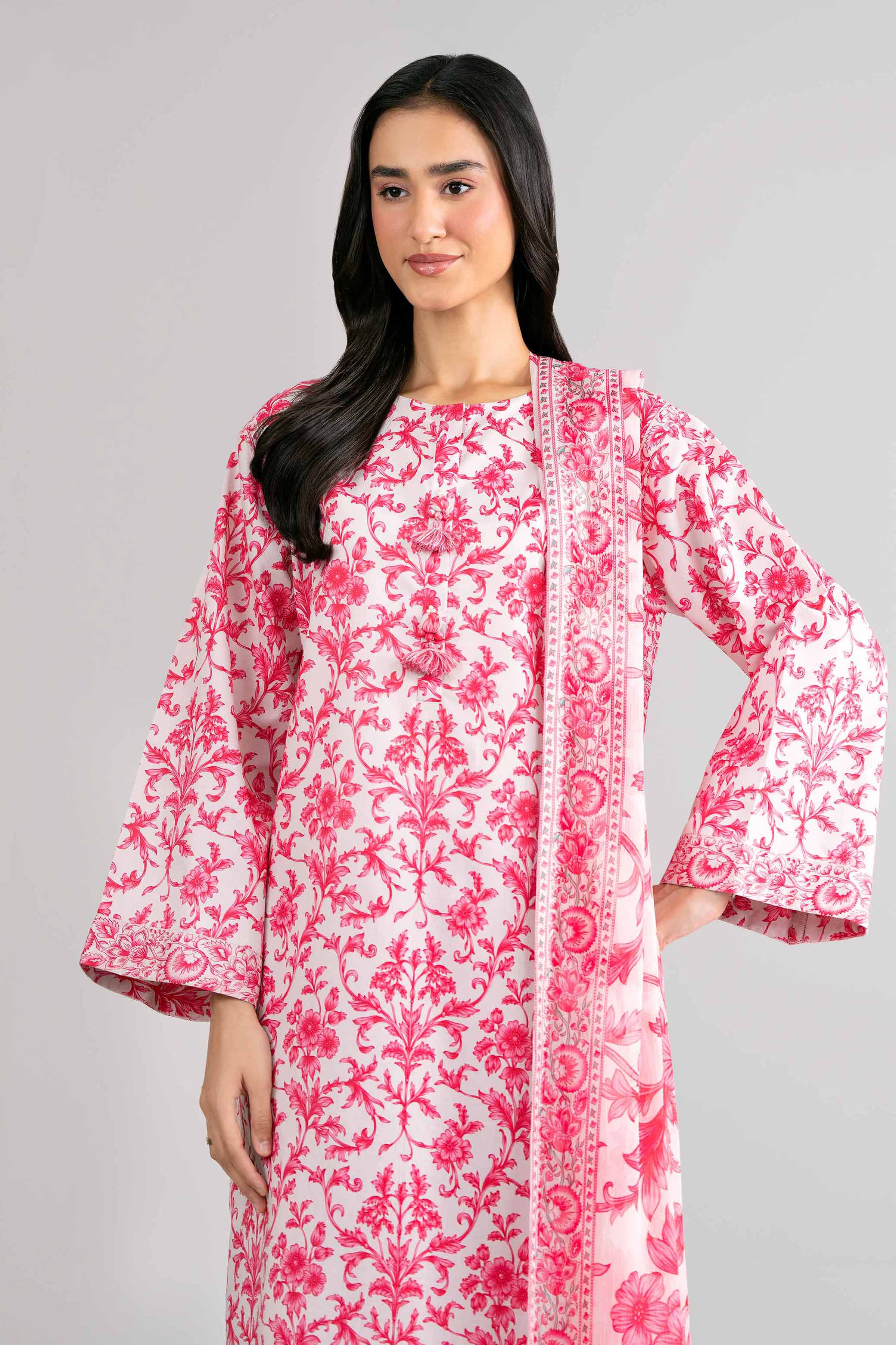 3 Piece - Digital Printed Suit - 42601764 Lawn 3PC Printed
