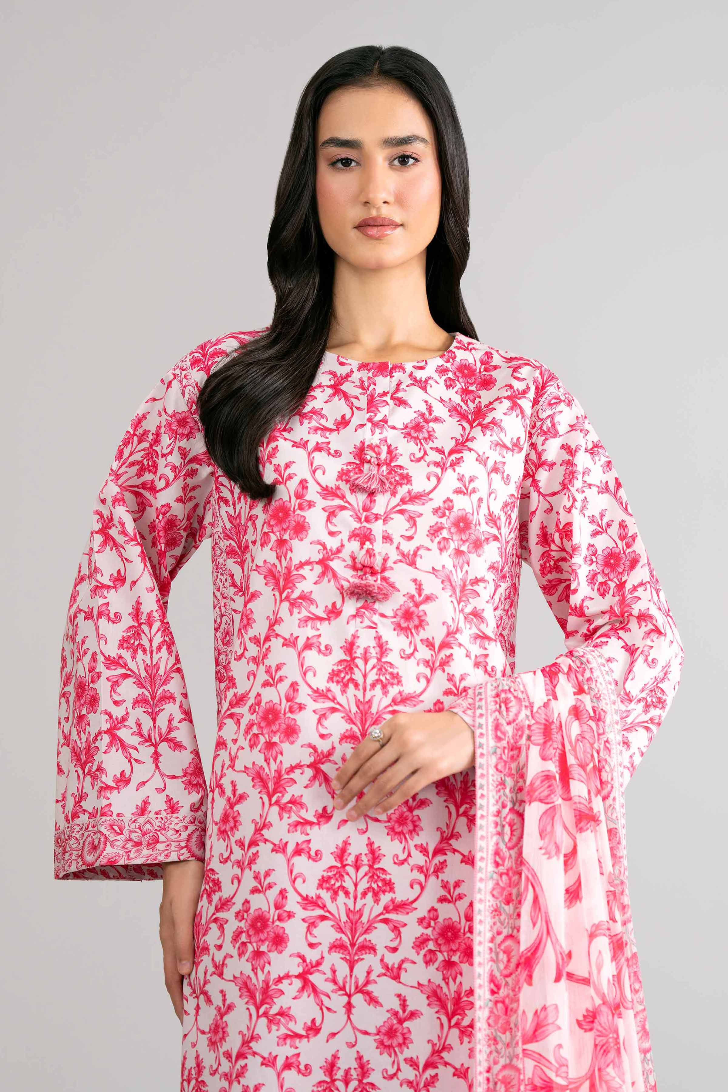 3 Piece - Digital Printed Suit - 42601764 Lawn 3PC Printed