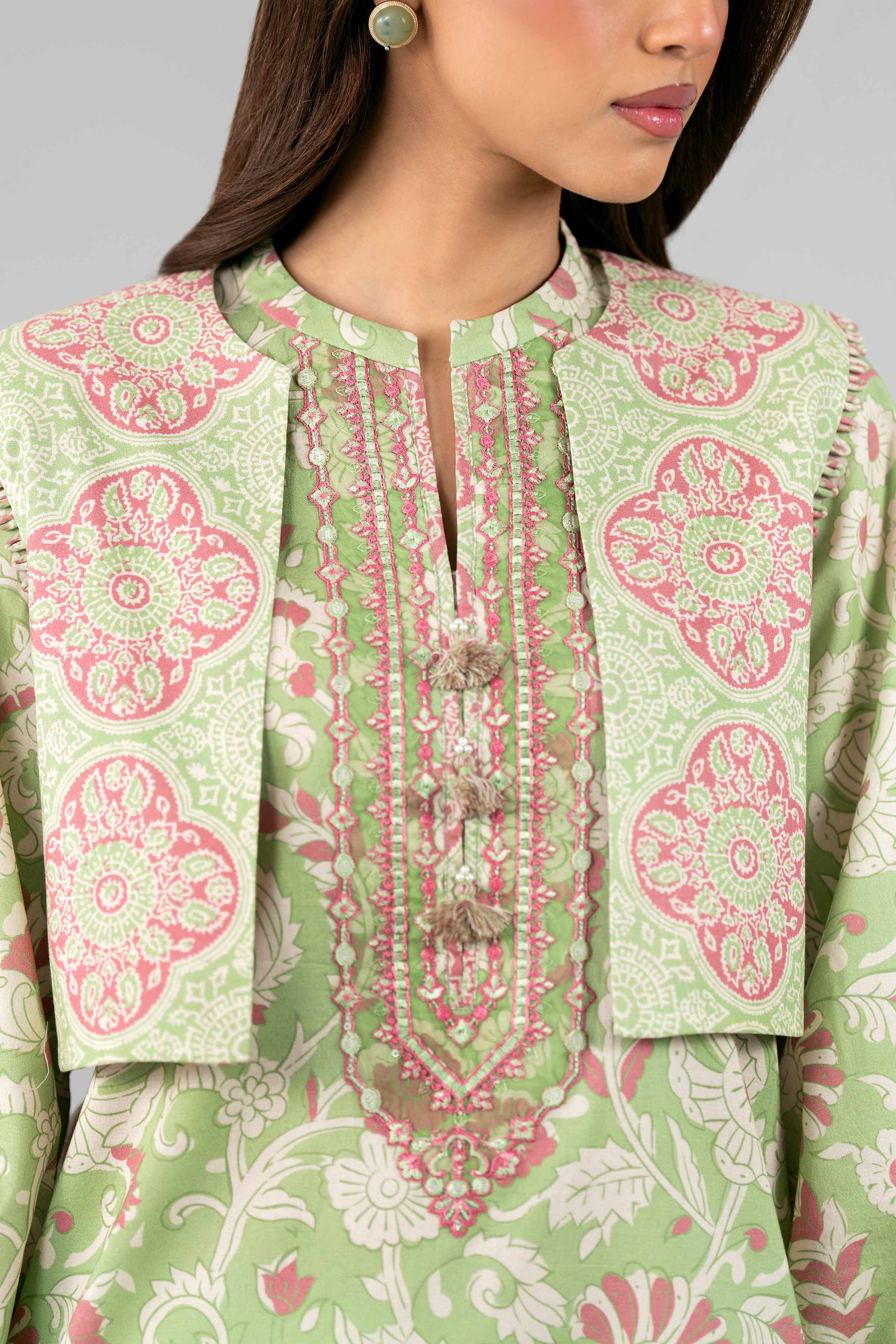 3 Piece - Printed Embroidered Suit - 42601819 Lawn 3PC Embroidered