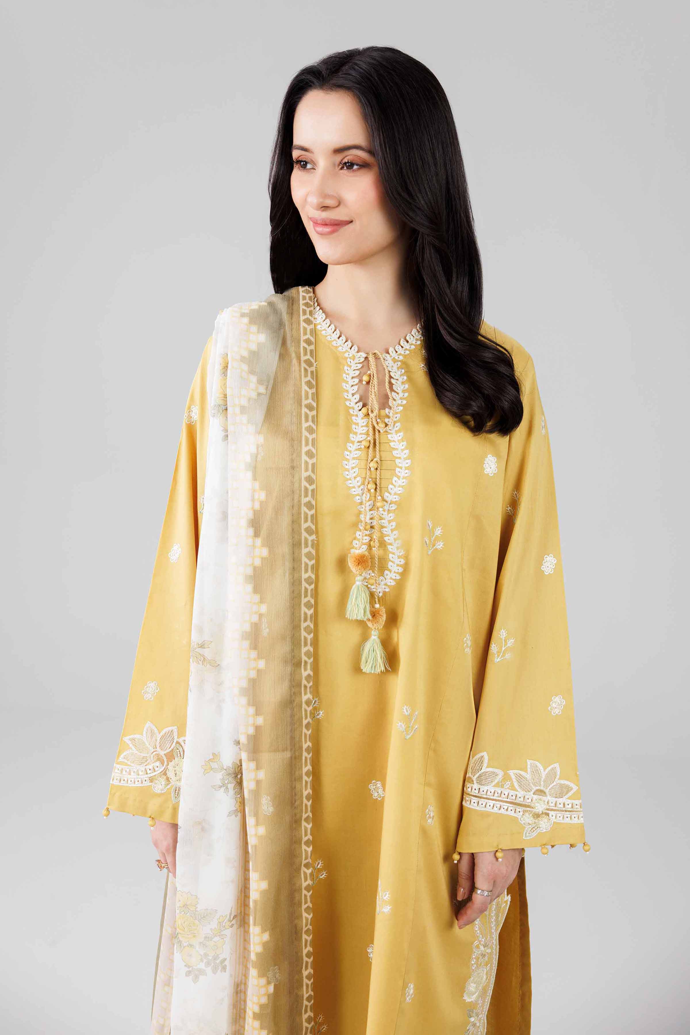 3 Piece - Digital Printed Embroidered Suit - 42601827 Nishat UAE Lawn 3PC Embroidered