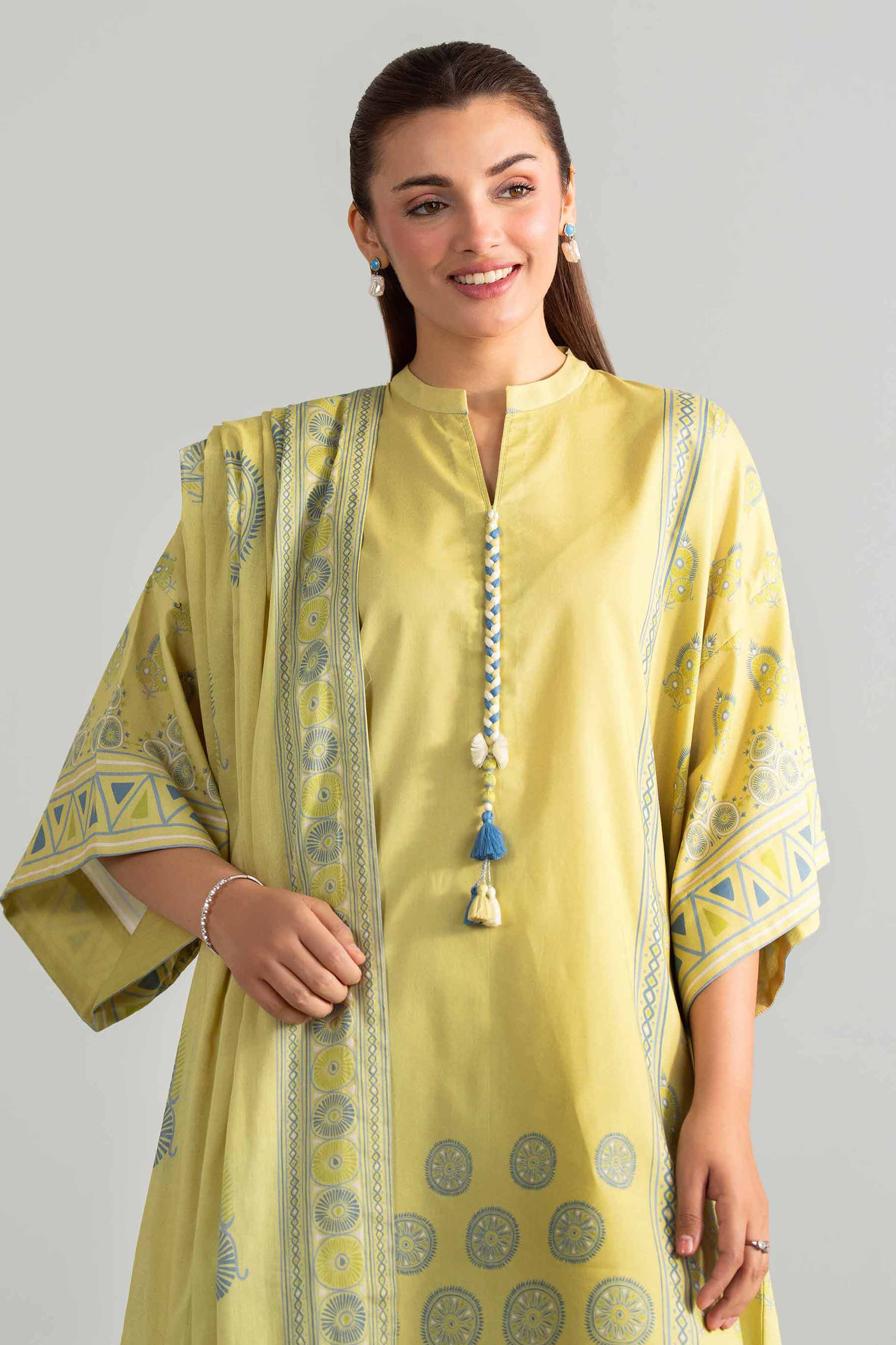 3 Piece - Digital Printed Suit - 42601844