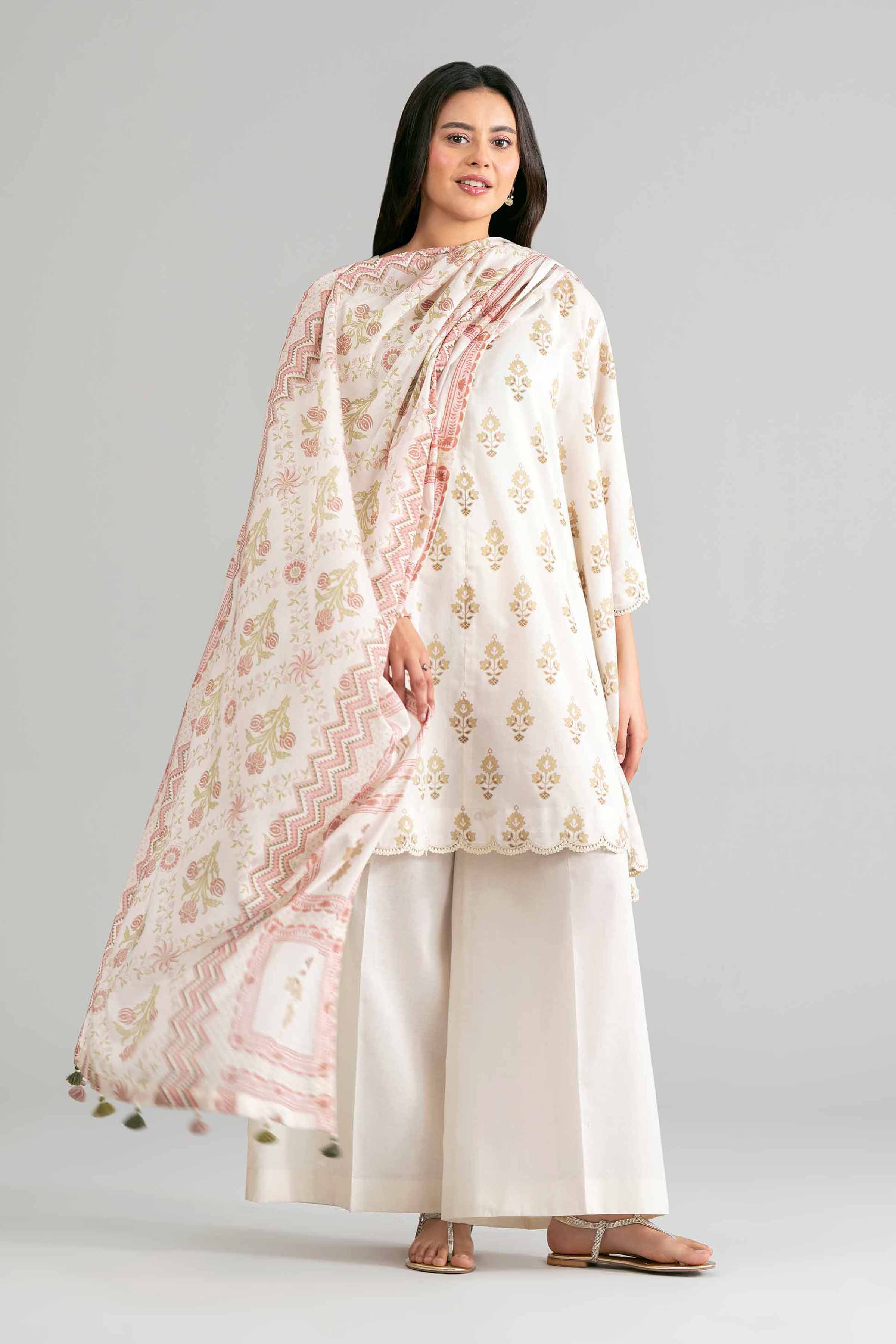 3 Piece - Printed Suit - 42601874