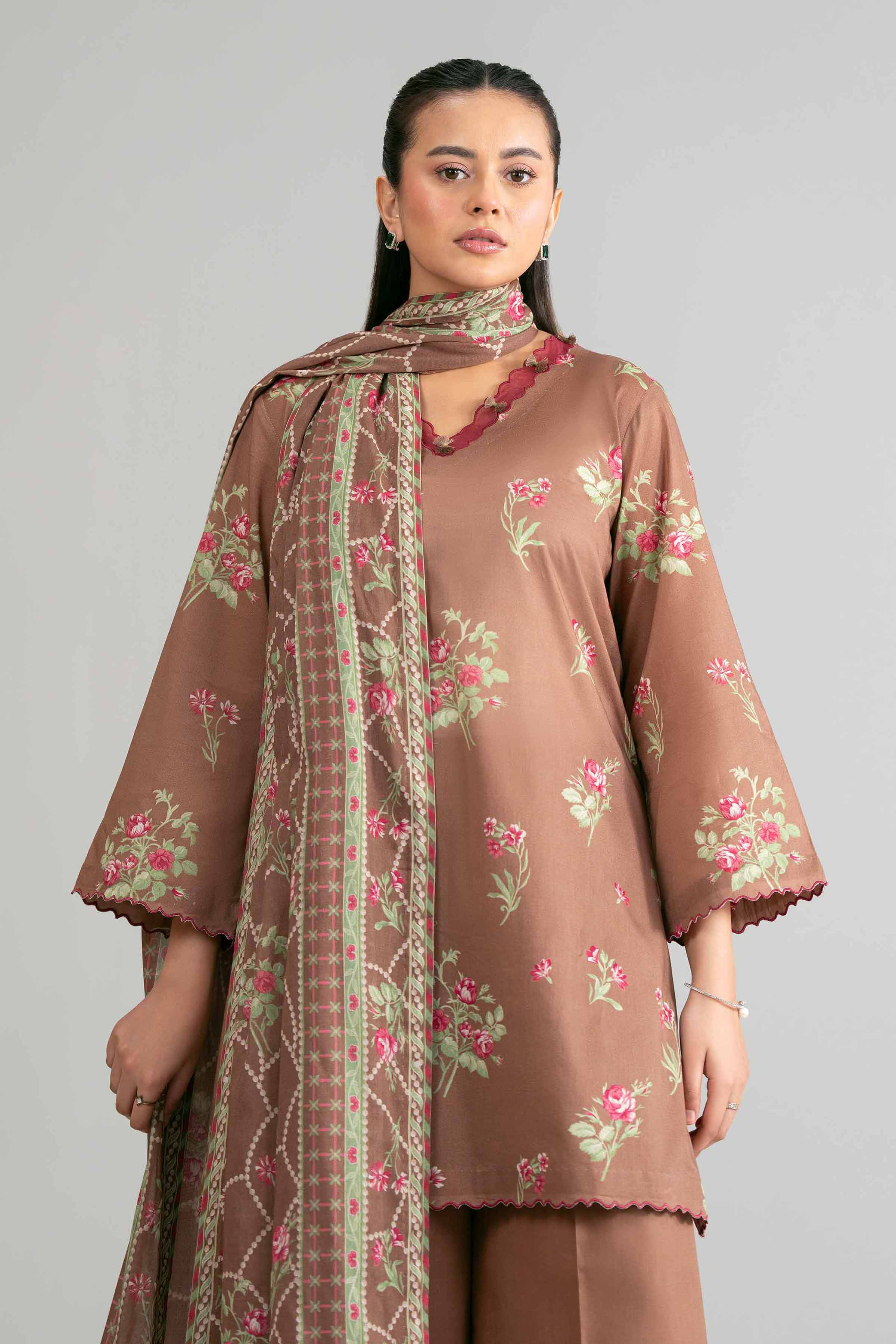 3 Piece - Printed Suit - 42601875