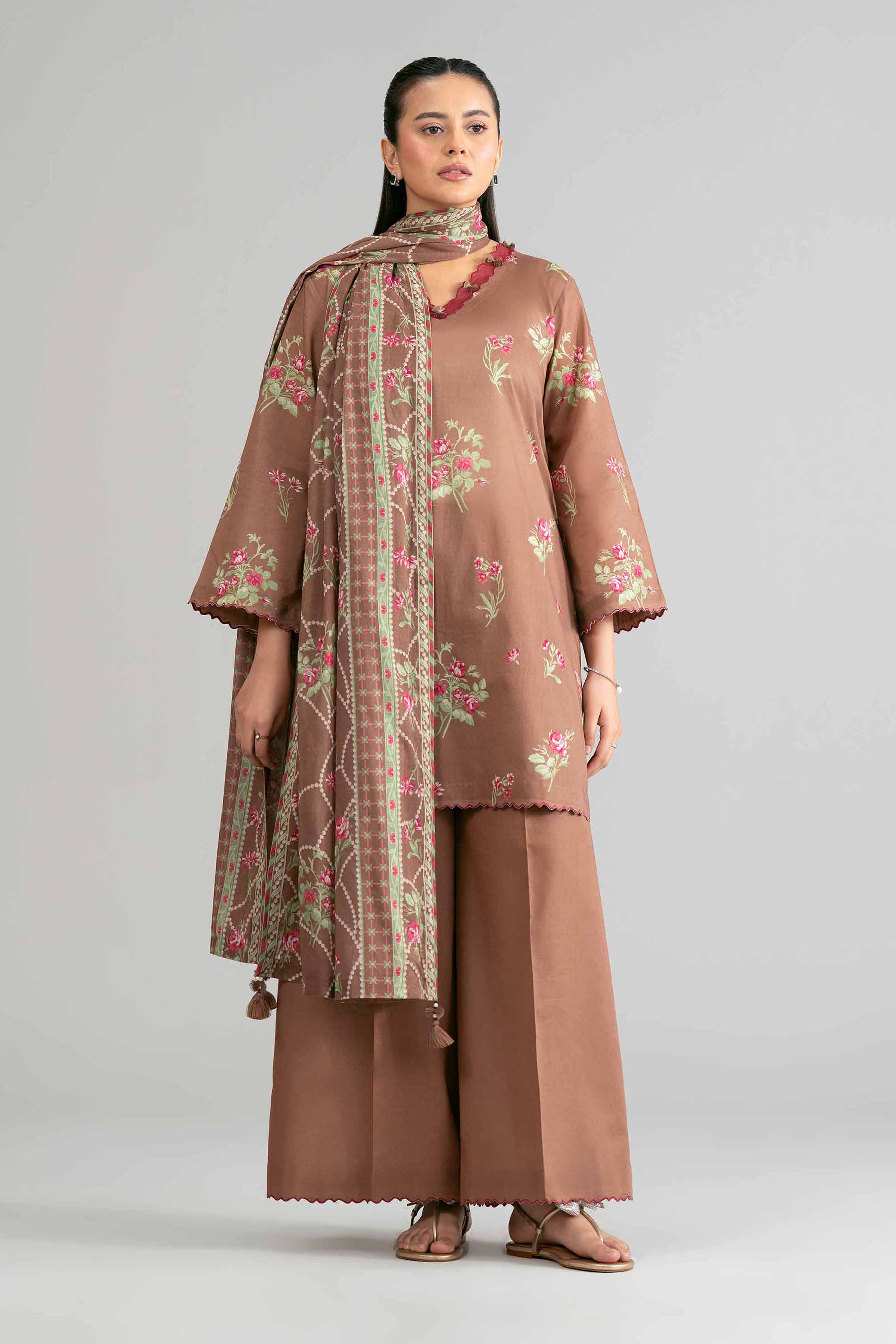 3 Piece - Printed Suit - 42601875